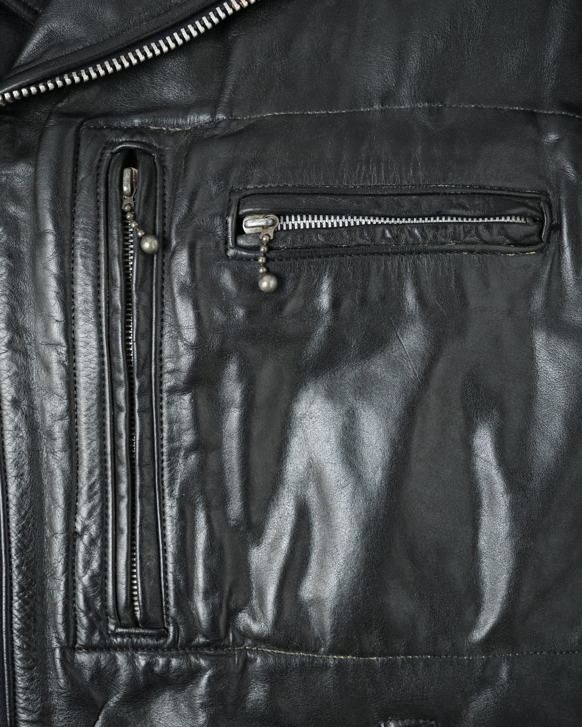 【~70’s】Vintage Lewis Leathers Leather Double Riders Jacket Size.42 "BRONX"