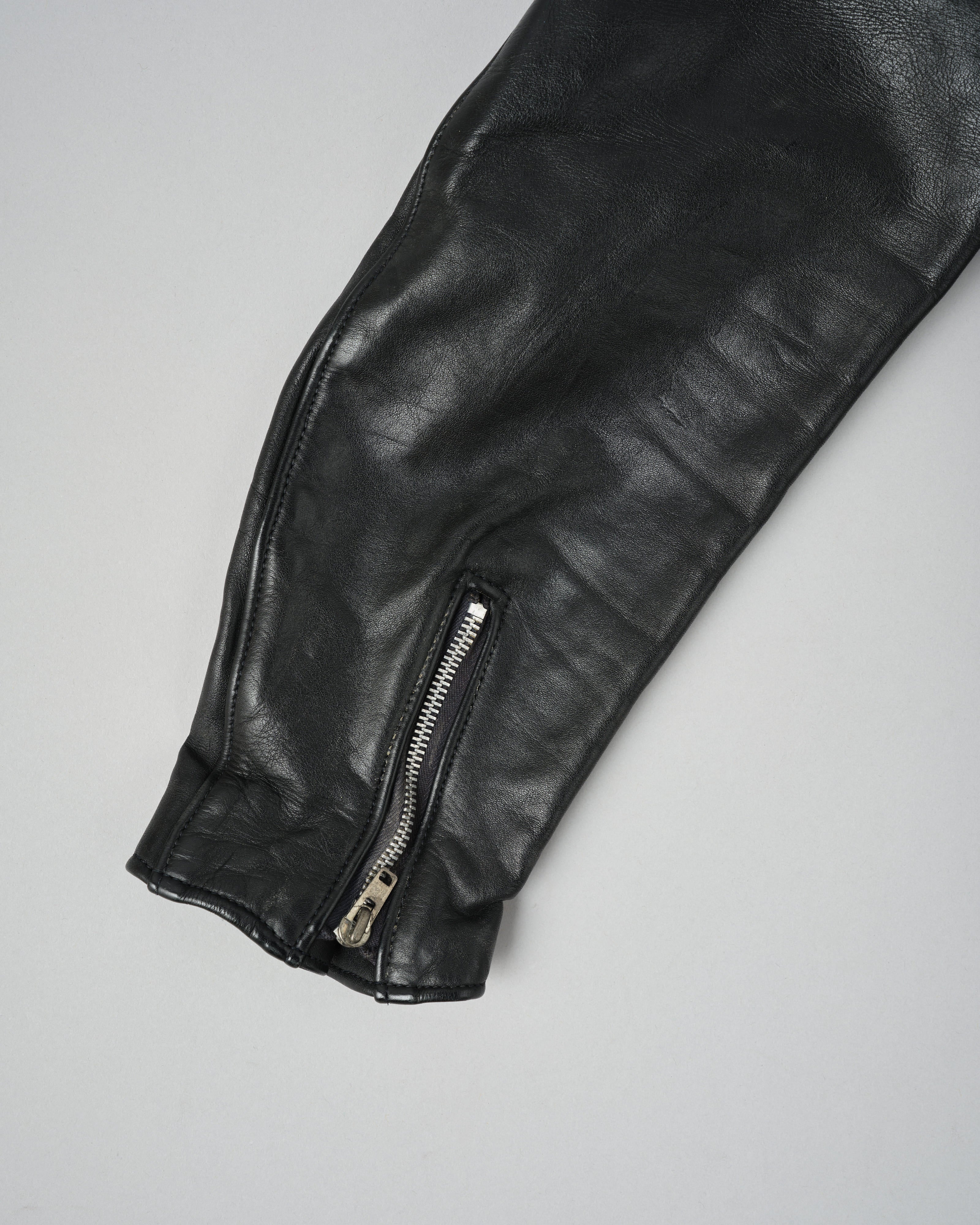70's］Vintage Lewis Leathers Leather Double Riders Jacket Size.42