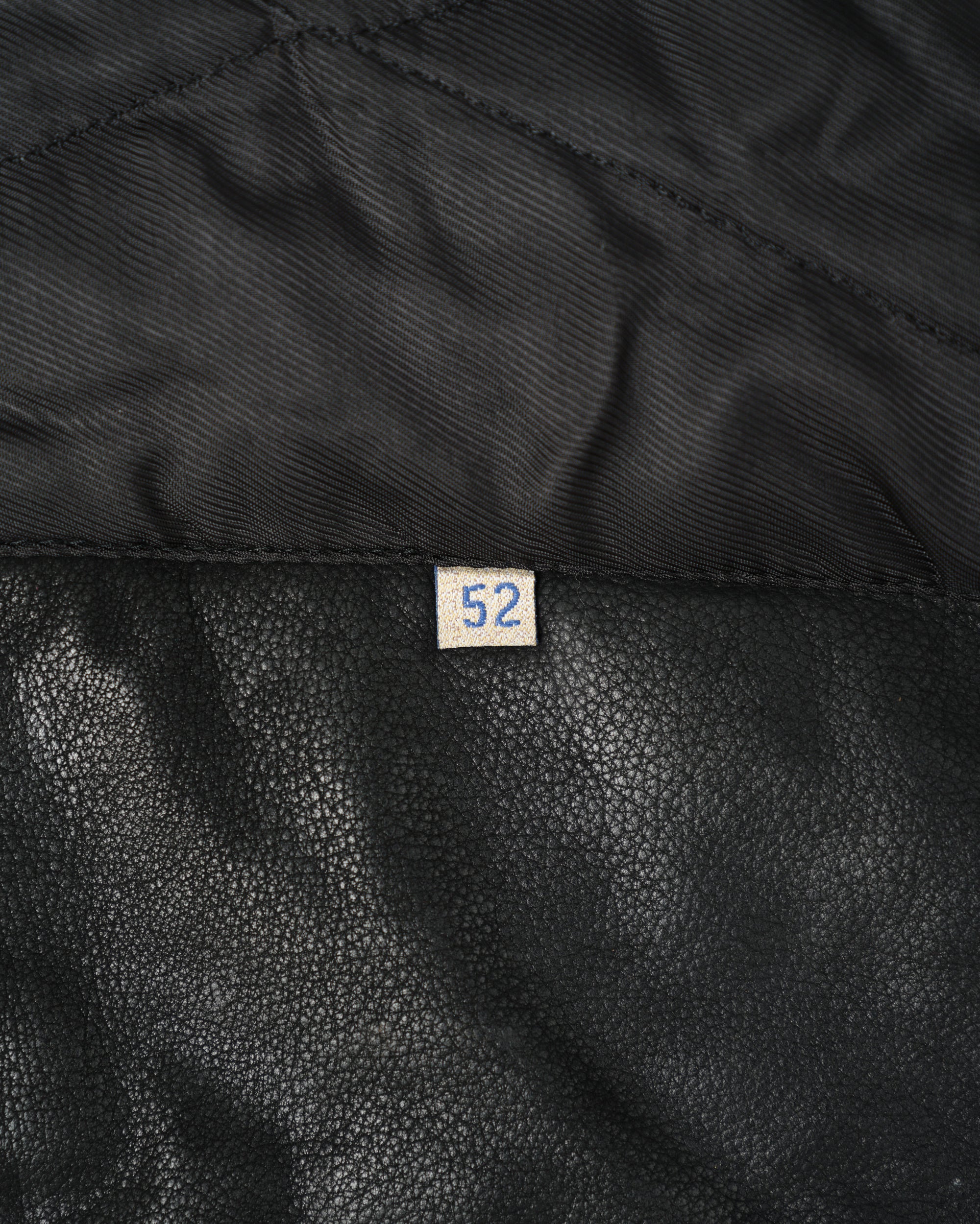 ［~90's］Old SERAPHIN Deerskin Leather Jacket Size.52 "MARIE-LOUISE 別注"