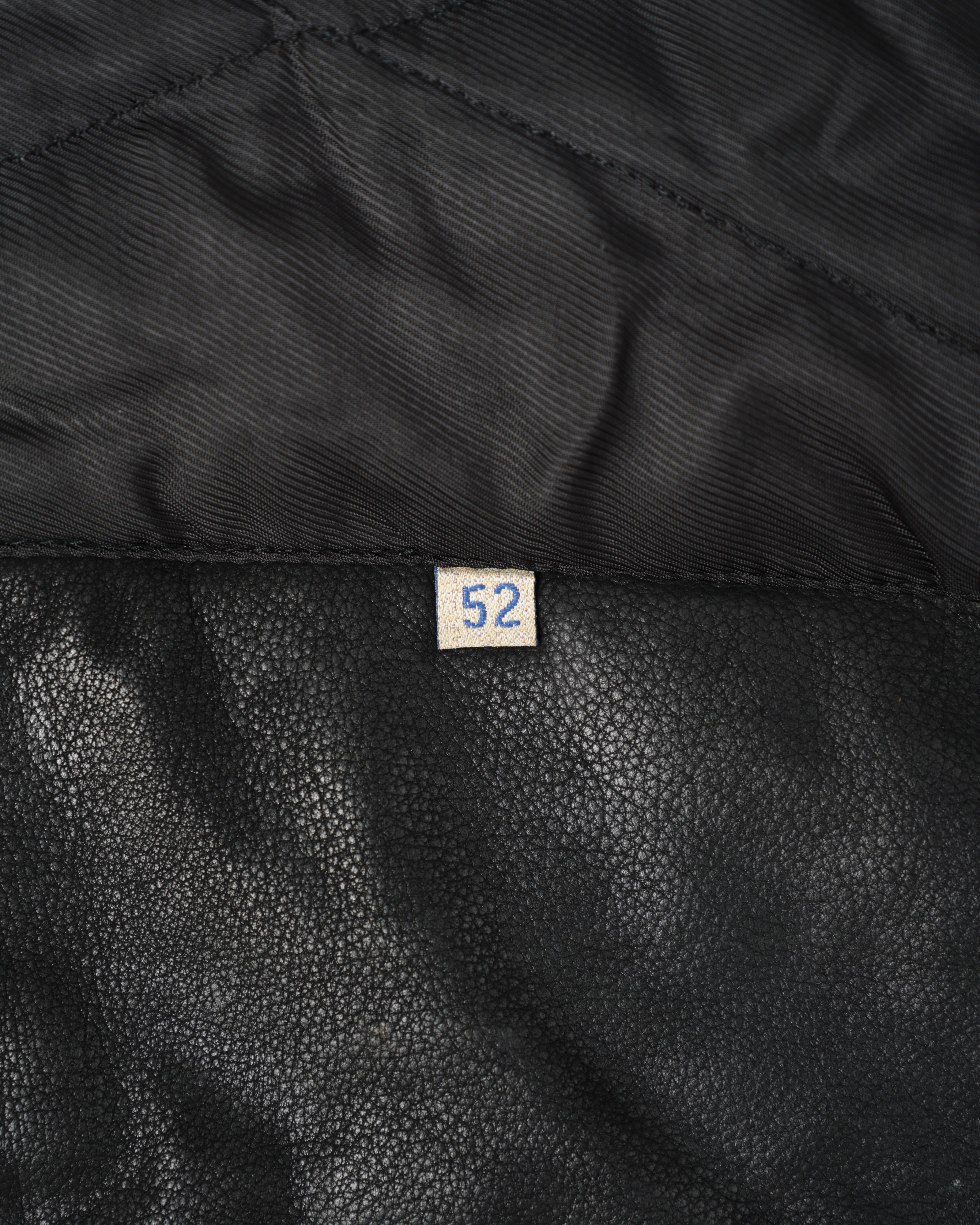 【~90's】Old SERAPHIN Deerskin Leather Jacket Size.52 "MARIE-LOUISE 別注"