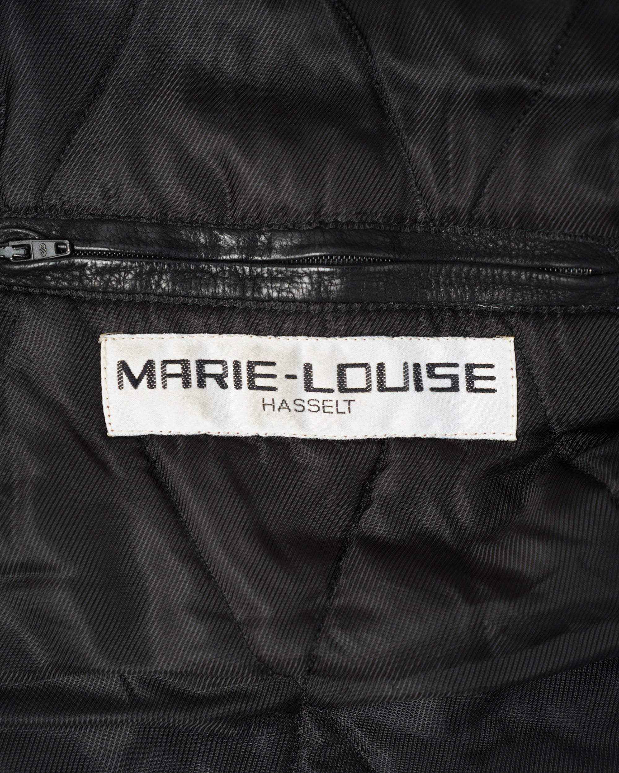 ［~90's］Old SERAPHIN Deerskin Leather Jacket Size.52 "MARIE-LOUISE 別注"