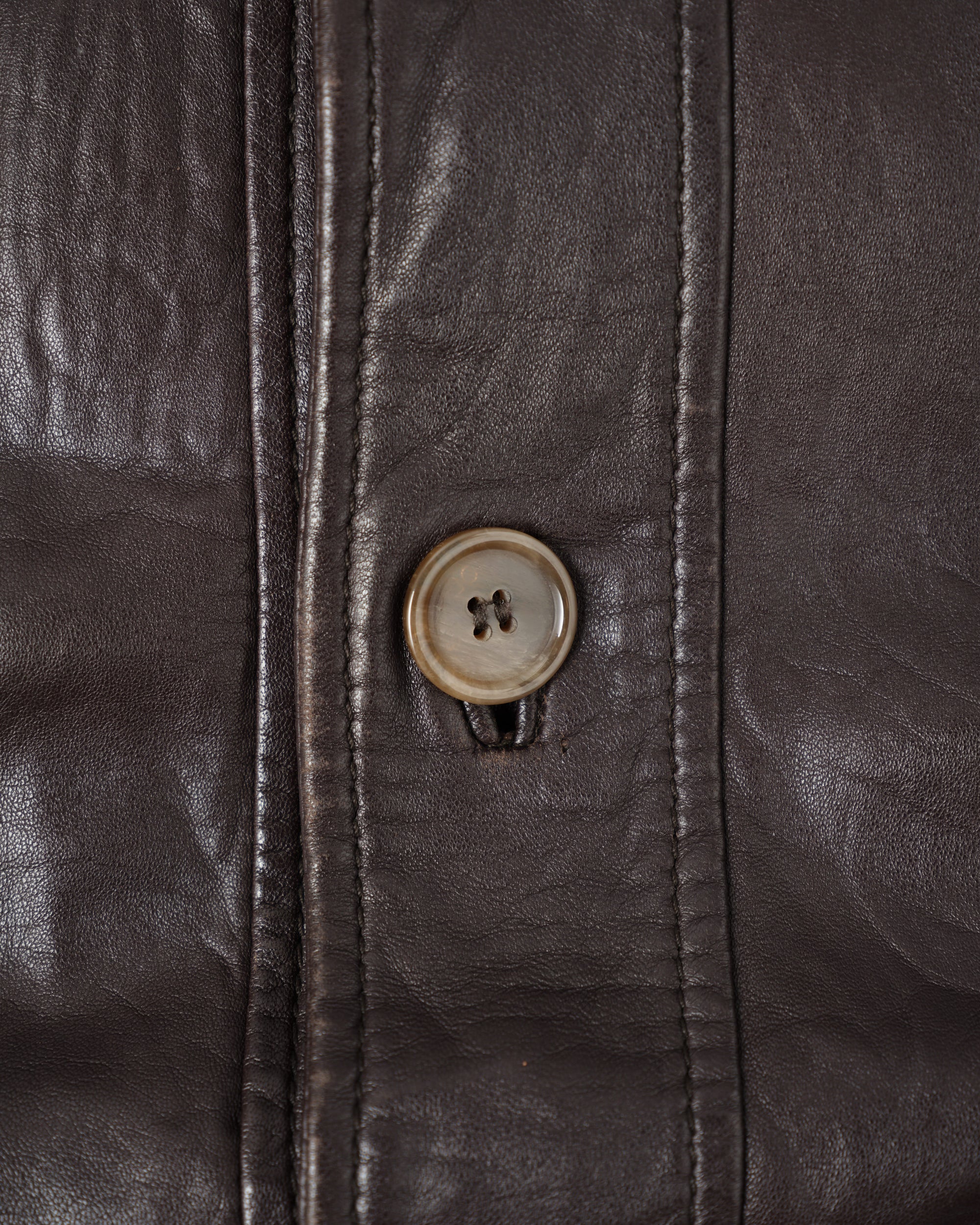 ［~00’s］Old DOLCE&GABBANA Lambskin Leather Blouson Size.50