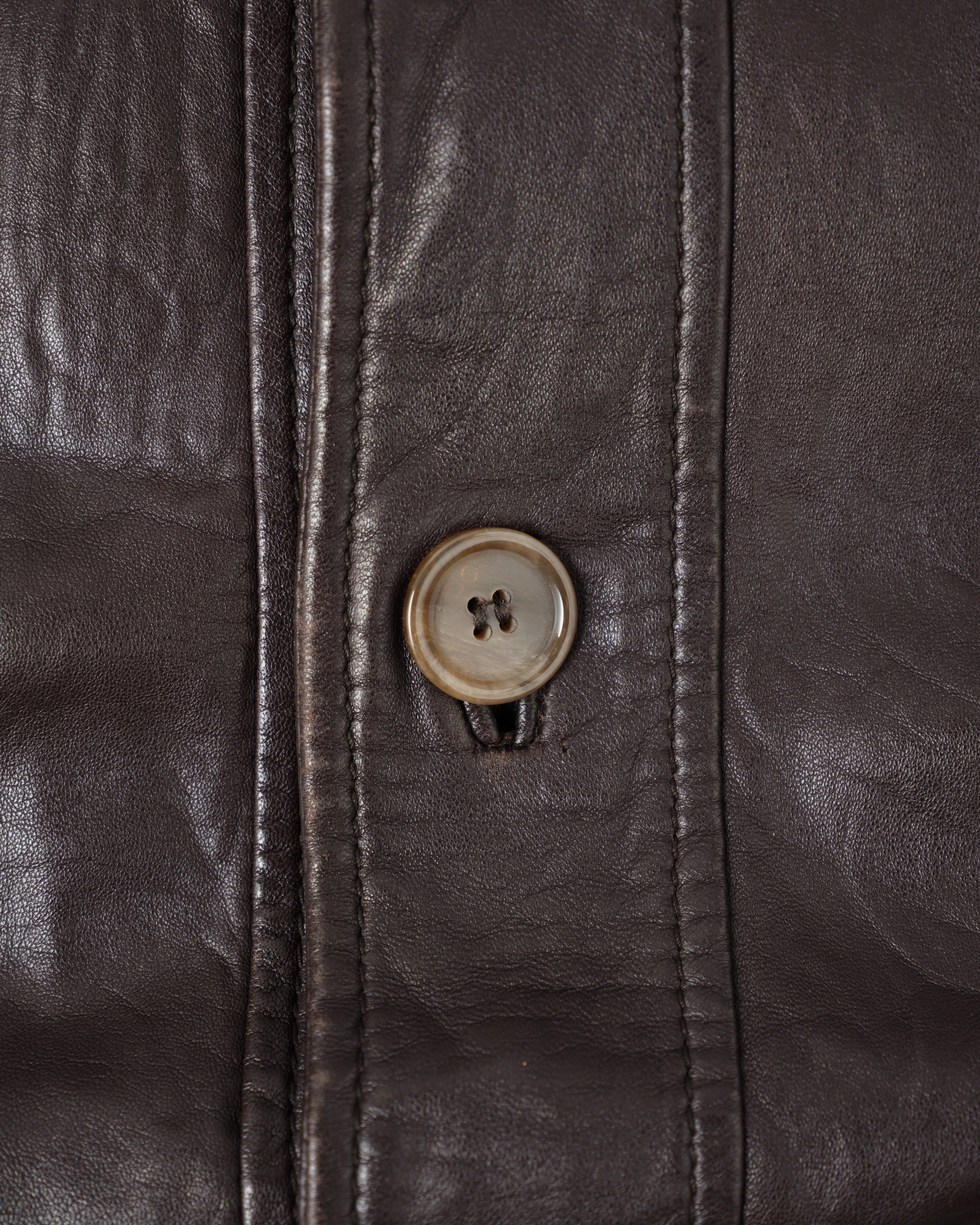 【~00’s】Old DOLCE&GABBANA Lambskin Leather Blouson Size.50