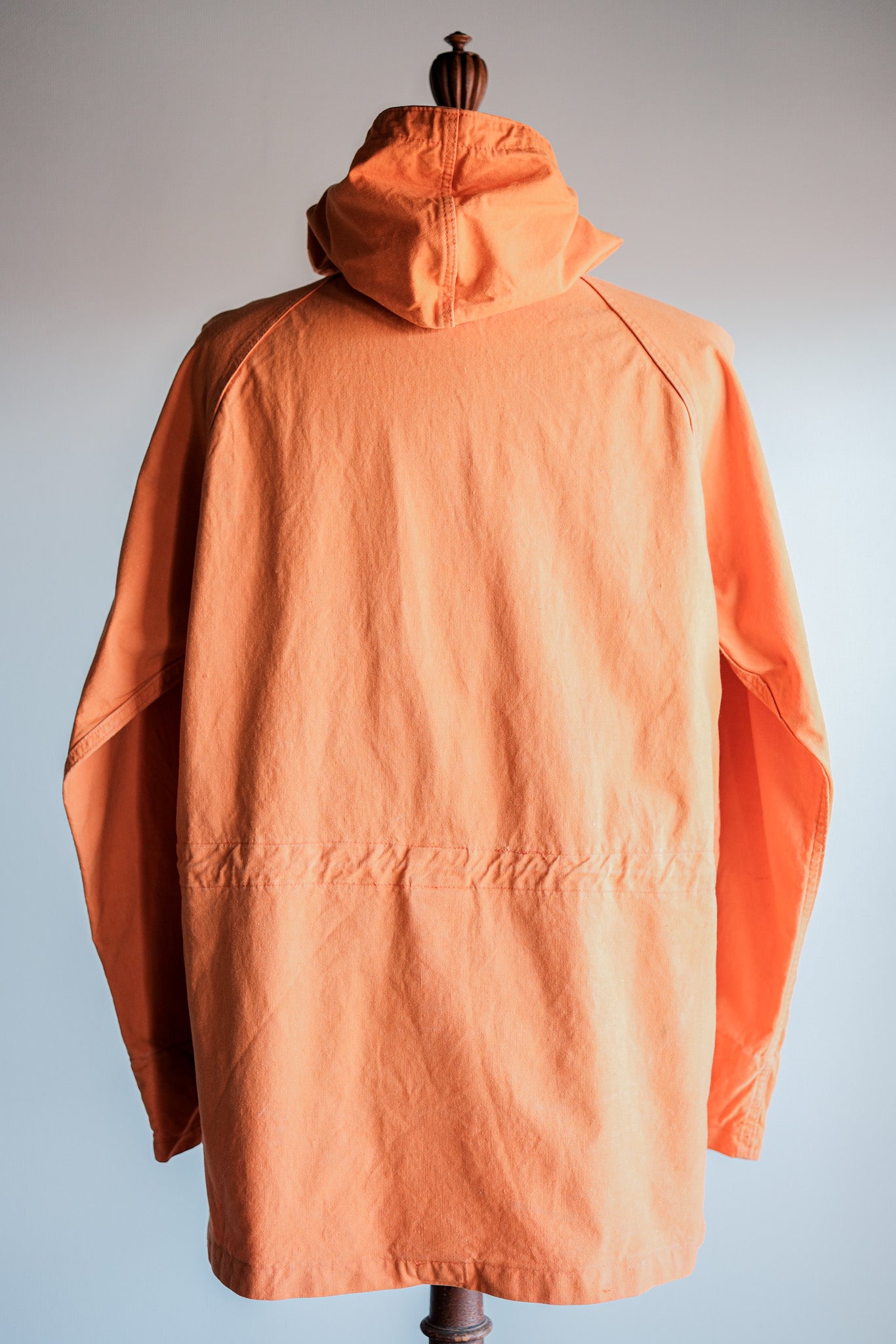 [〜60年代]英國復古橙色棉花煙霧尺寸。