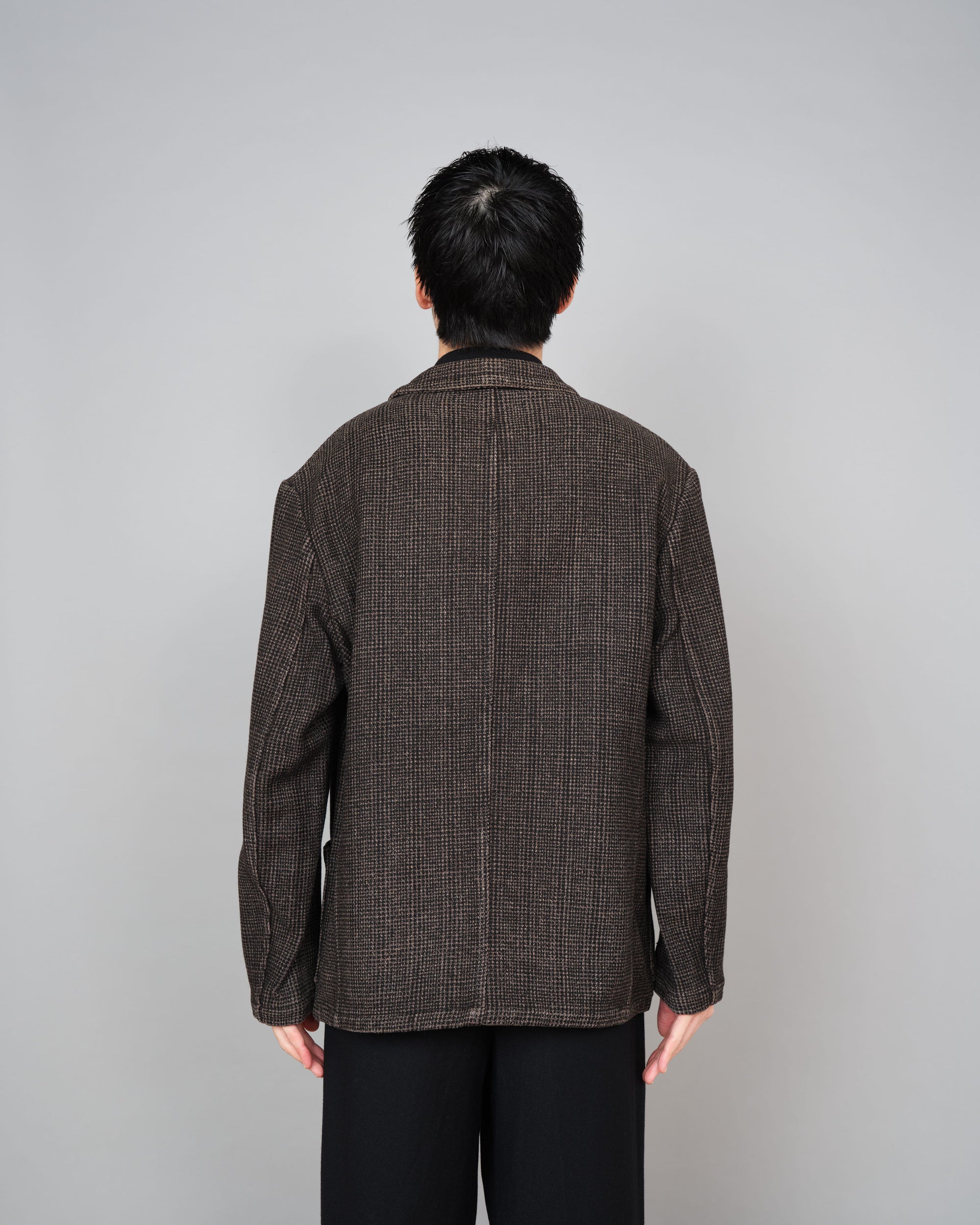 【~50’s】French Vintage Wool Plaid Work Jacket "Pascal"