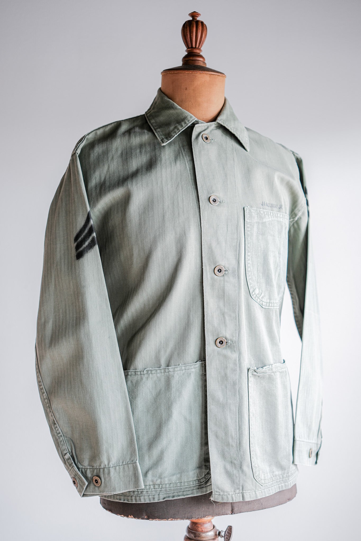 ［~40's］U.S.M.C P-47 HBT Utility Jacket Size.34
