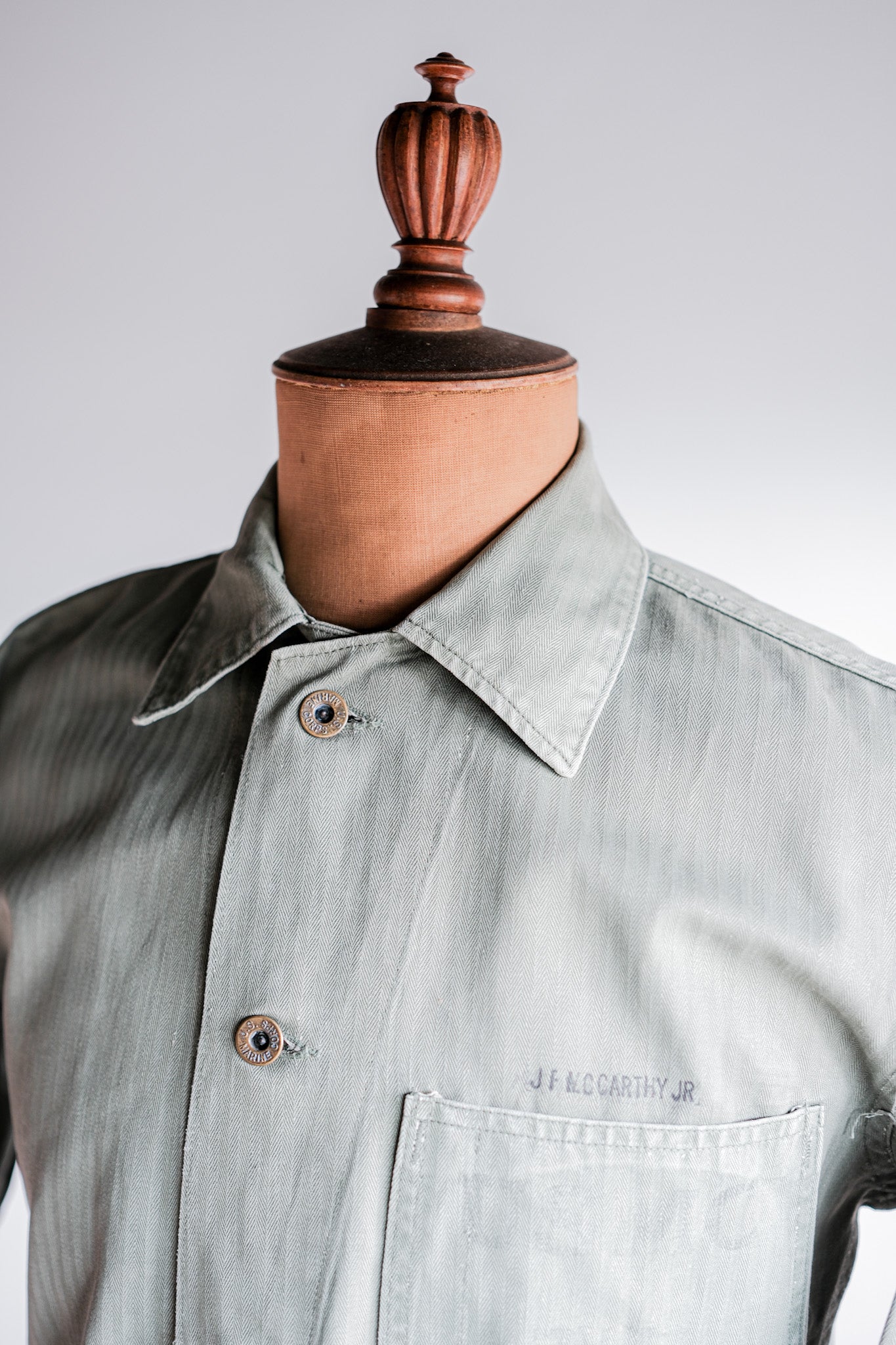 ［~40's］U.S.M.C P-47 HBT Utility Jacket Size.34