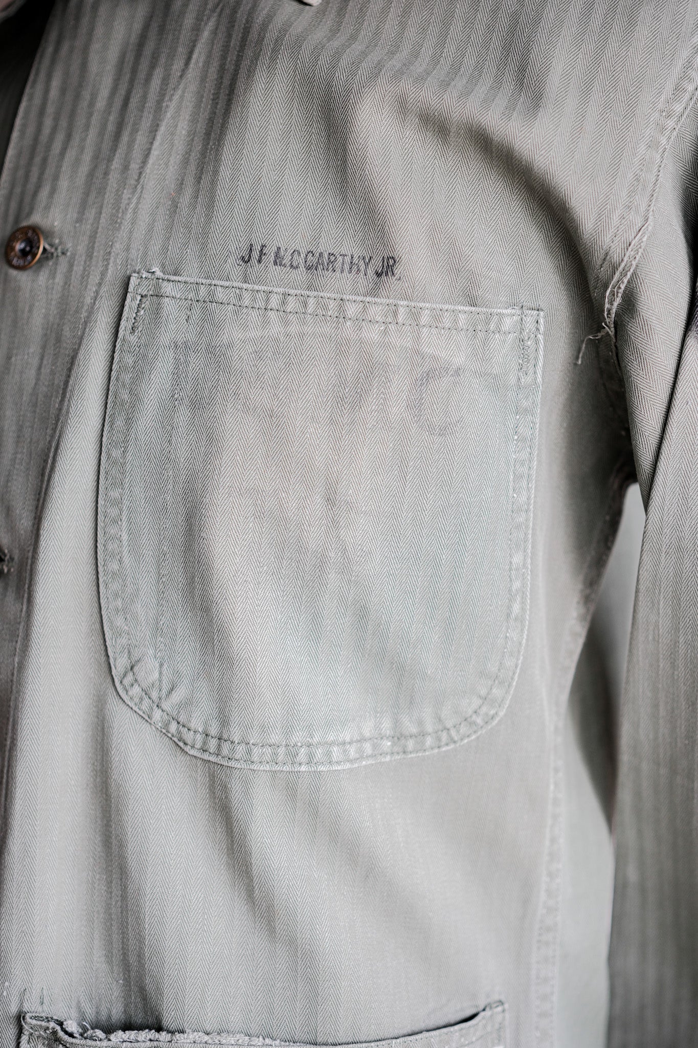 ［~40's］U.S.M.C P-47 HBT Utility Jacket Size.34