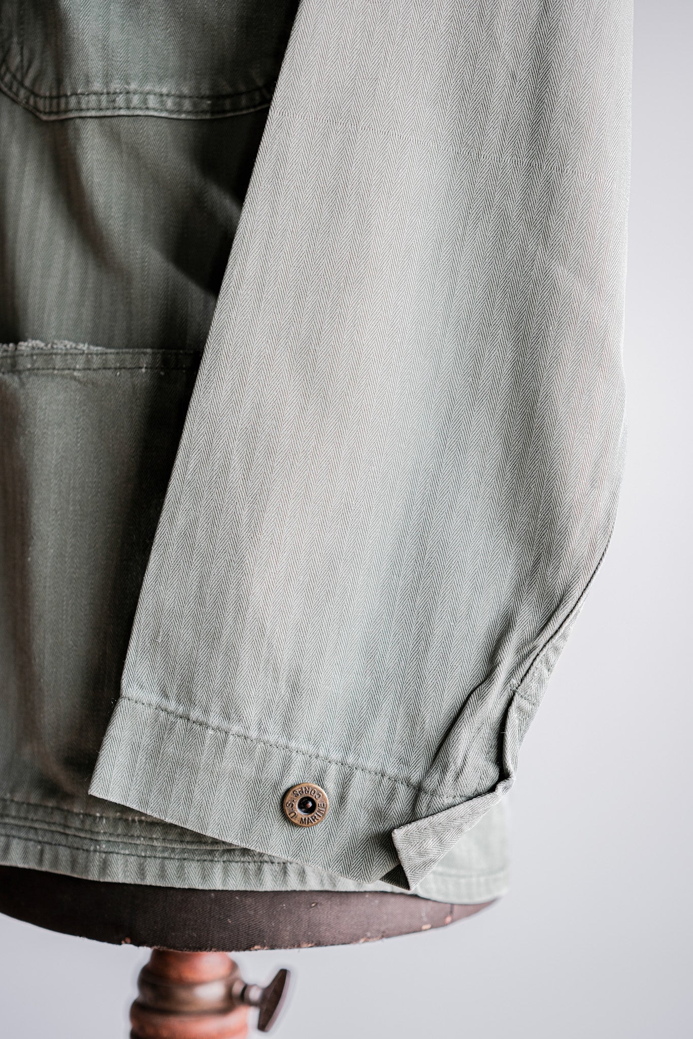 ［~40's］U.S.M.C P-47 HBT Utility Jacket Size.34
