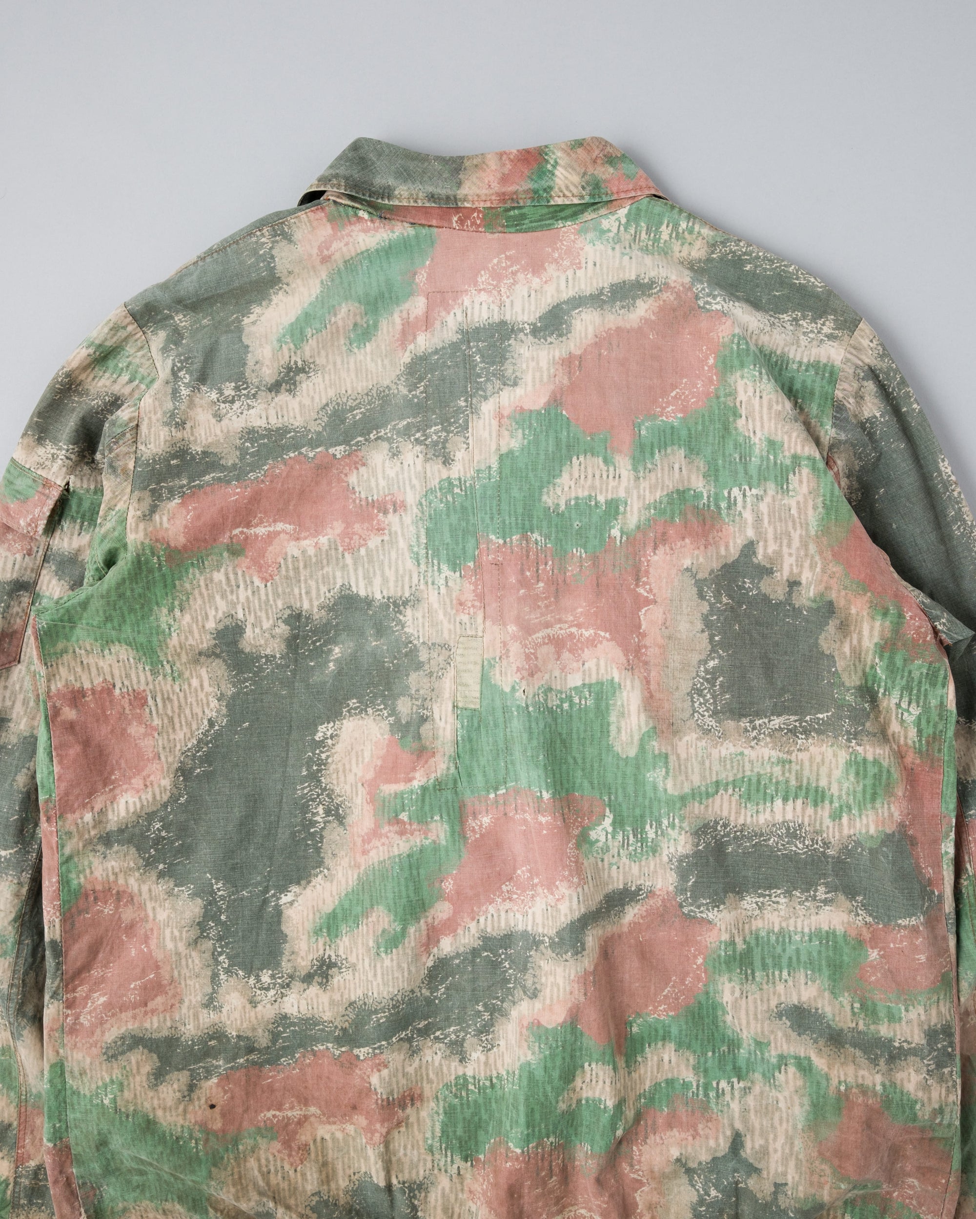 ［~60's］Czechoslovakian Army Sumpfmuster Pattern Camouflage Zip Up Jacket "Localmade"