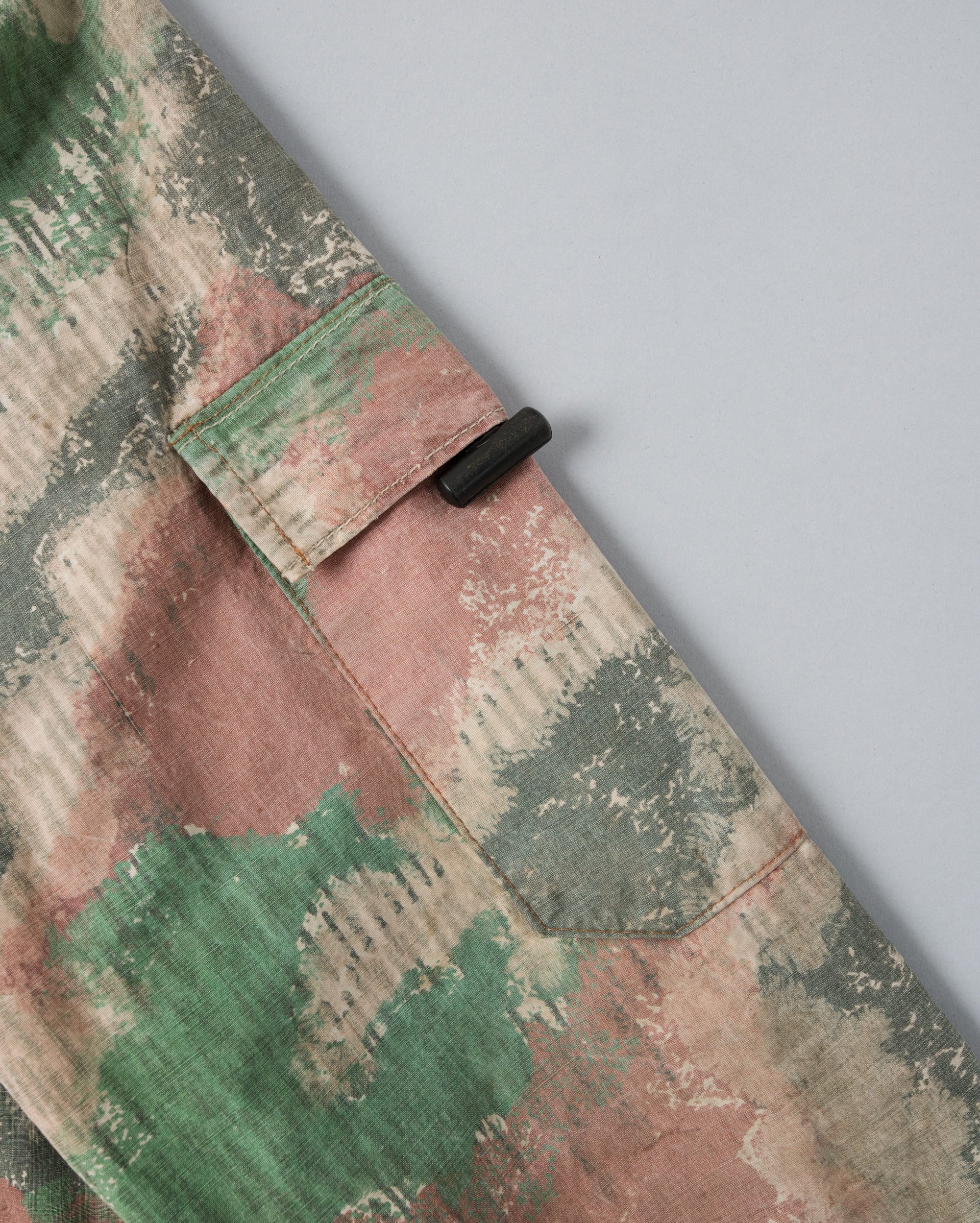 ［~60's］Czechoslovakian Army Sumpfmuster Pattern Camouflage Zip Up Jacket "Localmade"