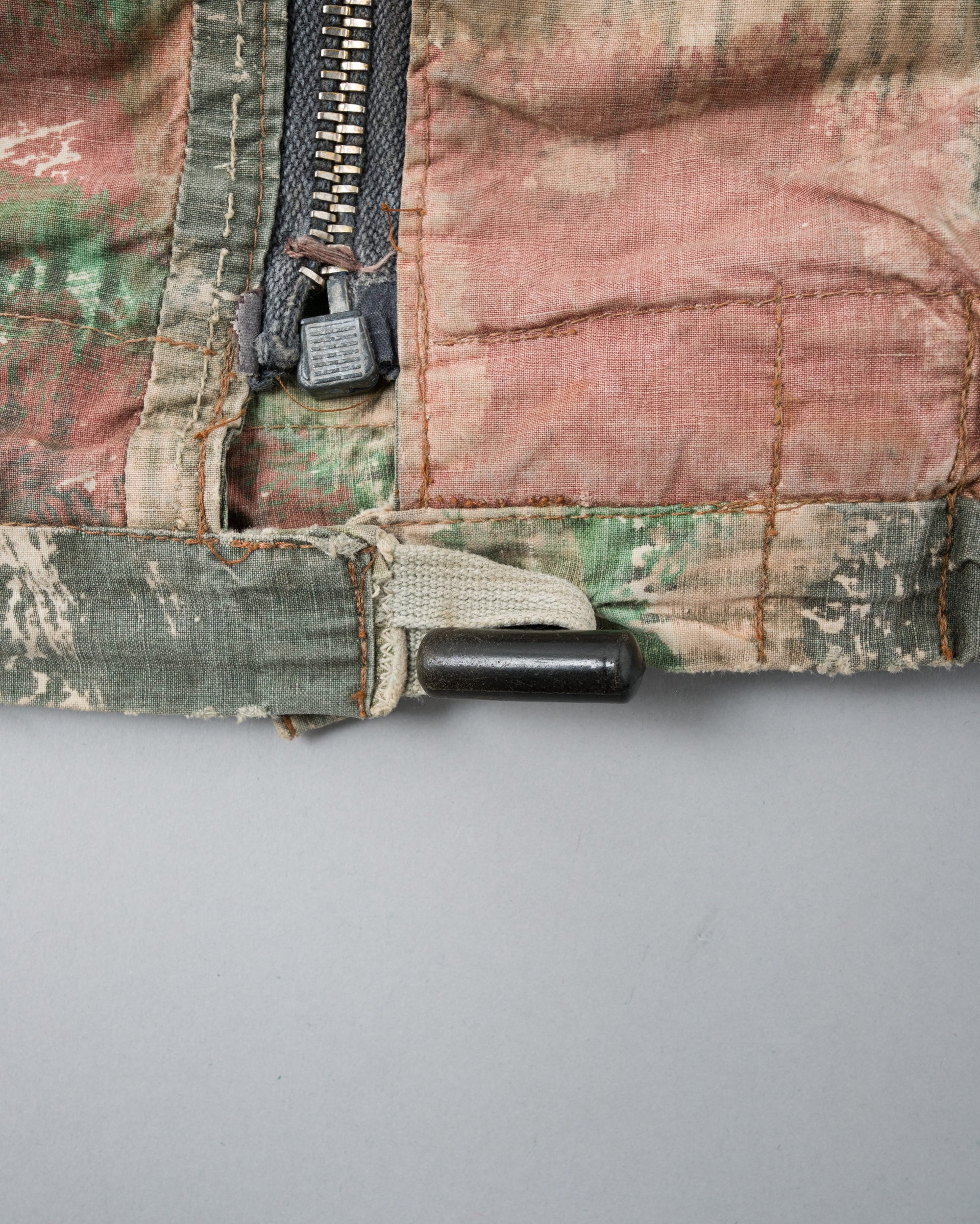 ［~60's］Czechoslovakian Army Sumpfmuster Pattern Camouflage Zip Up Jacket "Localmade"