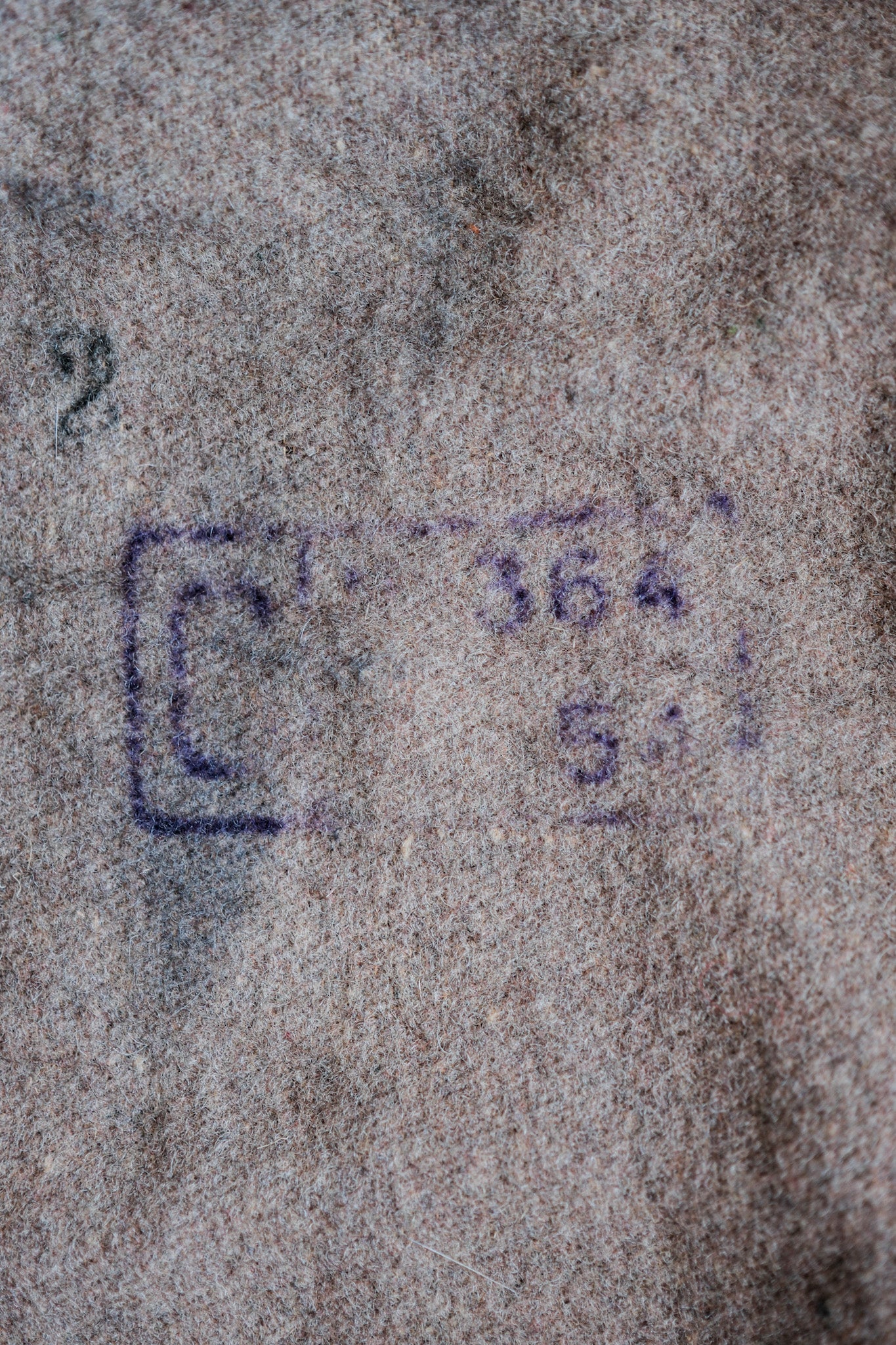 ［~50's］Italian Army Police Double Breasted Leather Coat Size.2 "Carabinieri"