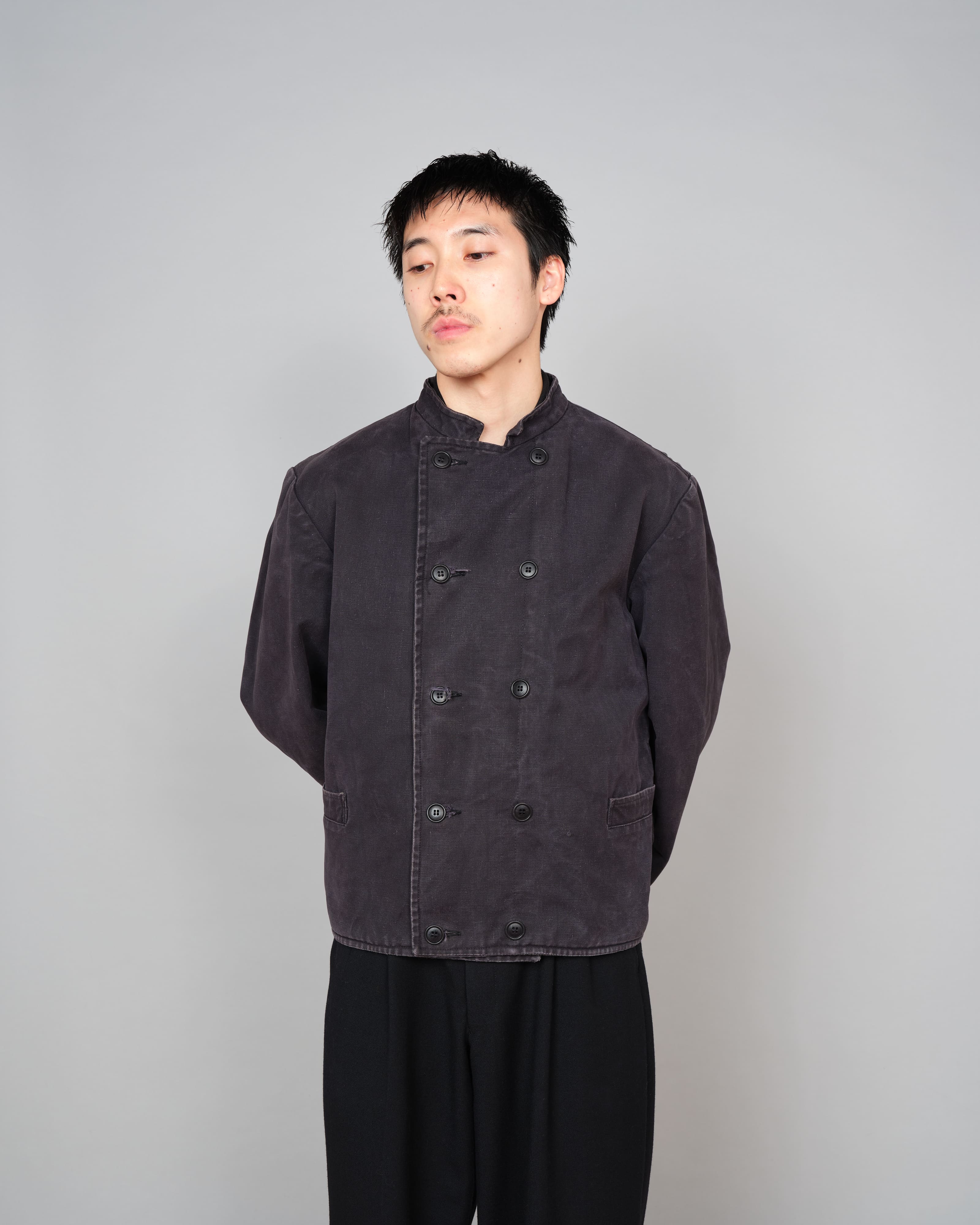 [~ 30's] Veste d'équipage de char à double boutonnage de l'armée suédoise Taille.N100M