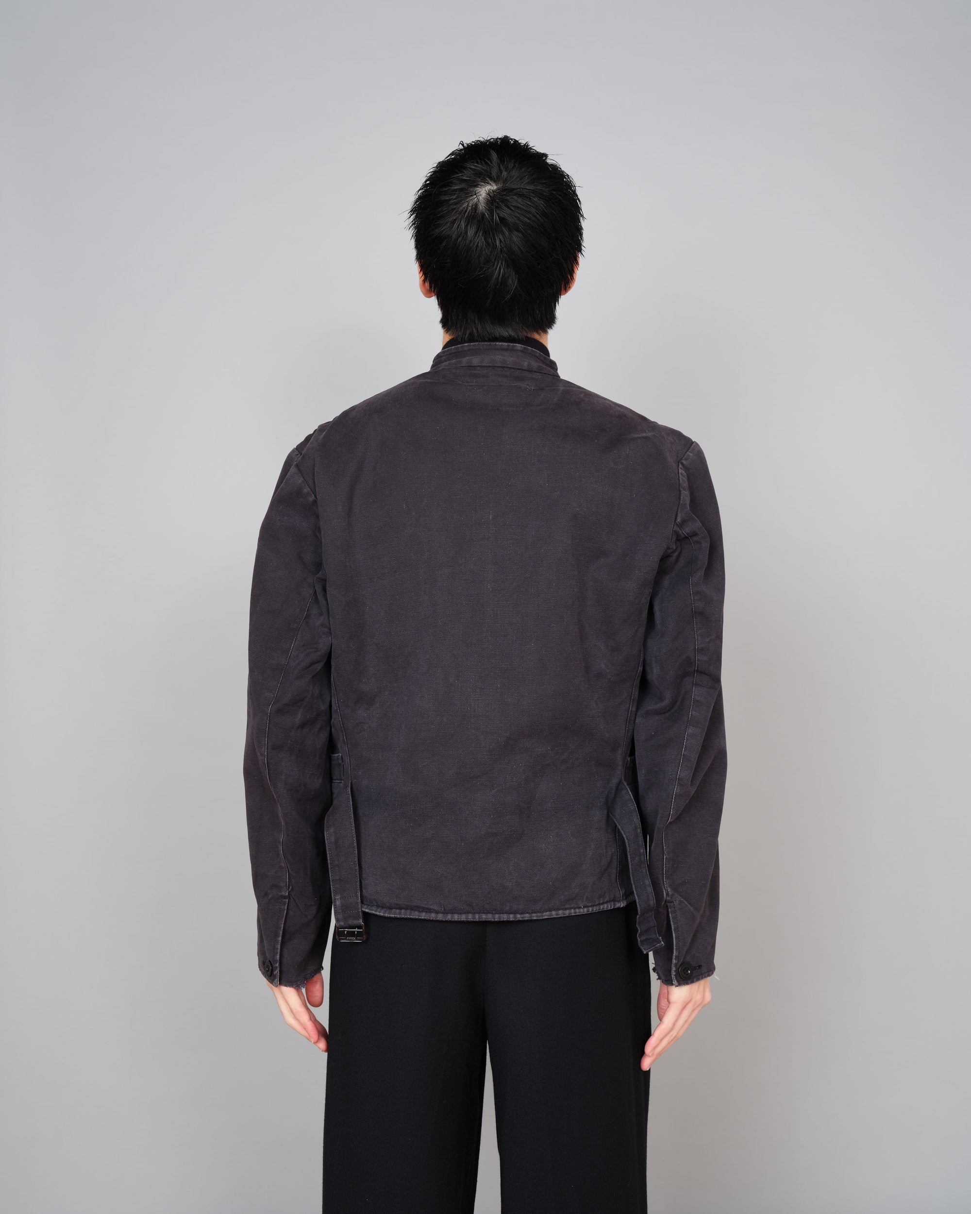 ［~30's］Swedish Navy Double Breasted Mechanic Jacket Size.N100M