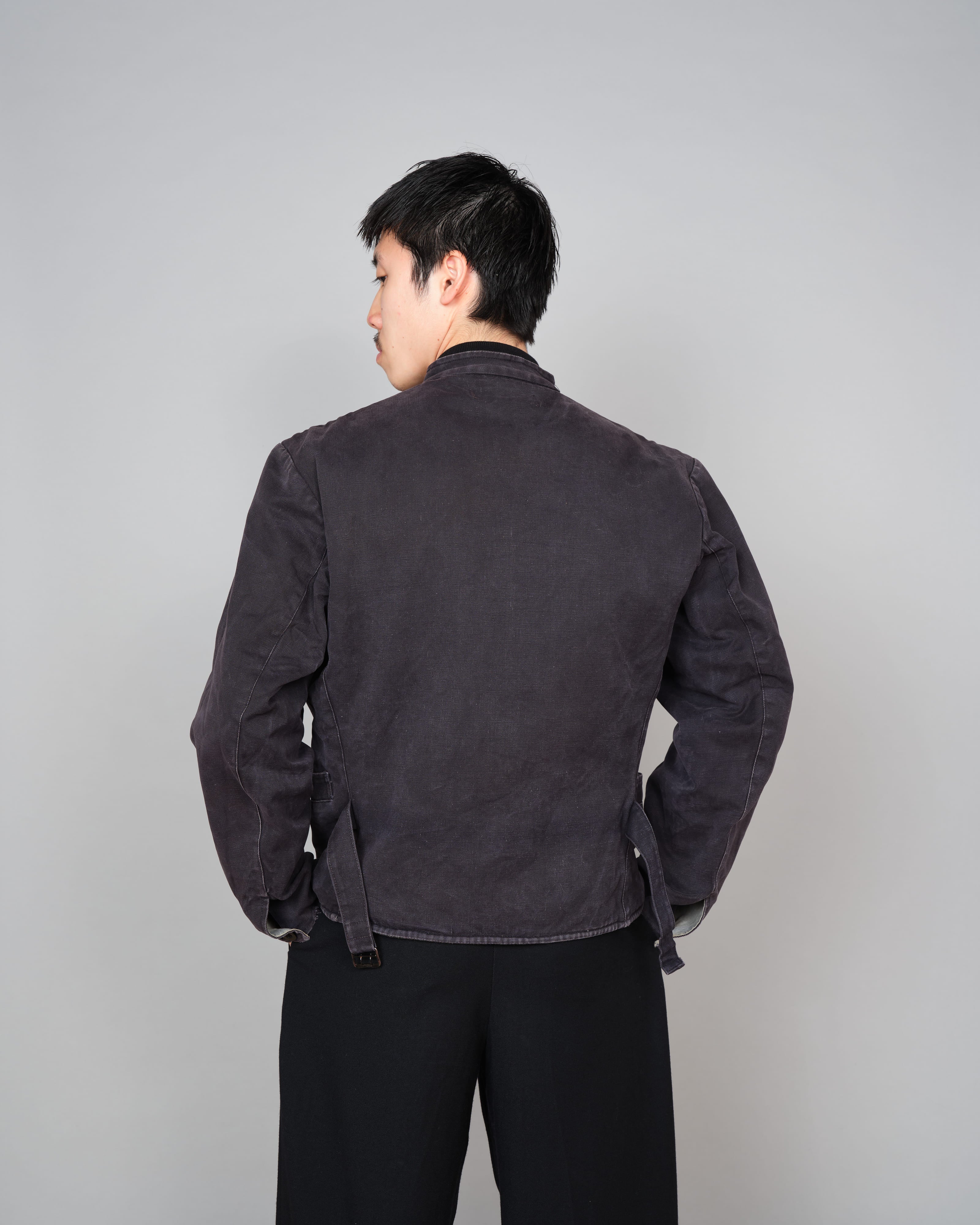 [~ 30's] Veste d'équipage de char à double boutonnage de l'armée suédoise Taille.N100M