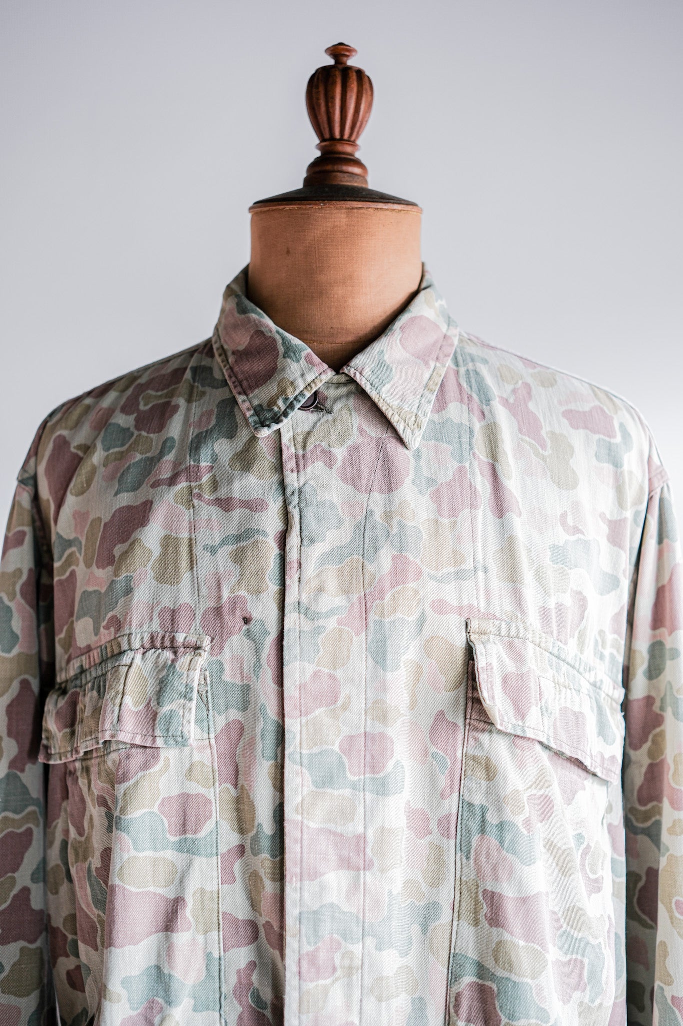 ［~50's］Dutch Army Frogskin Camouflage Field Jacket Size.50