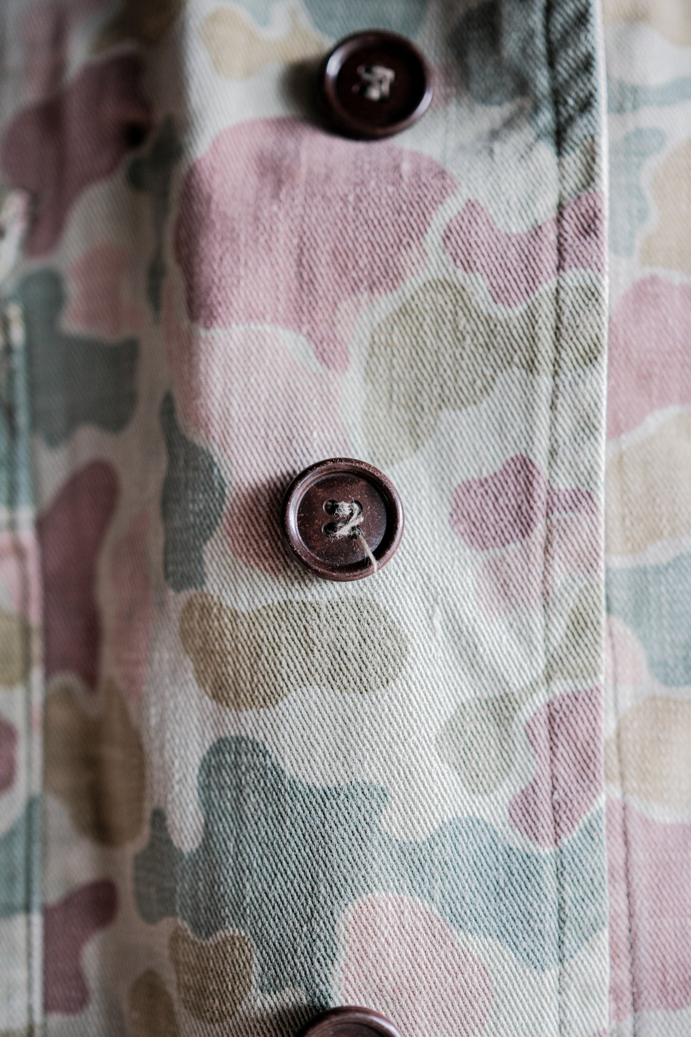 ［~50's］Dutch Army Frogskin Camouflage Field Jacket Size.50