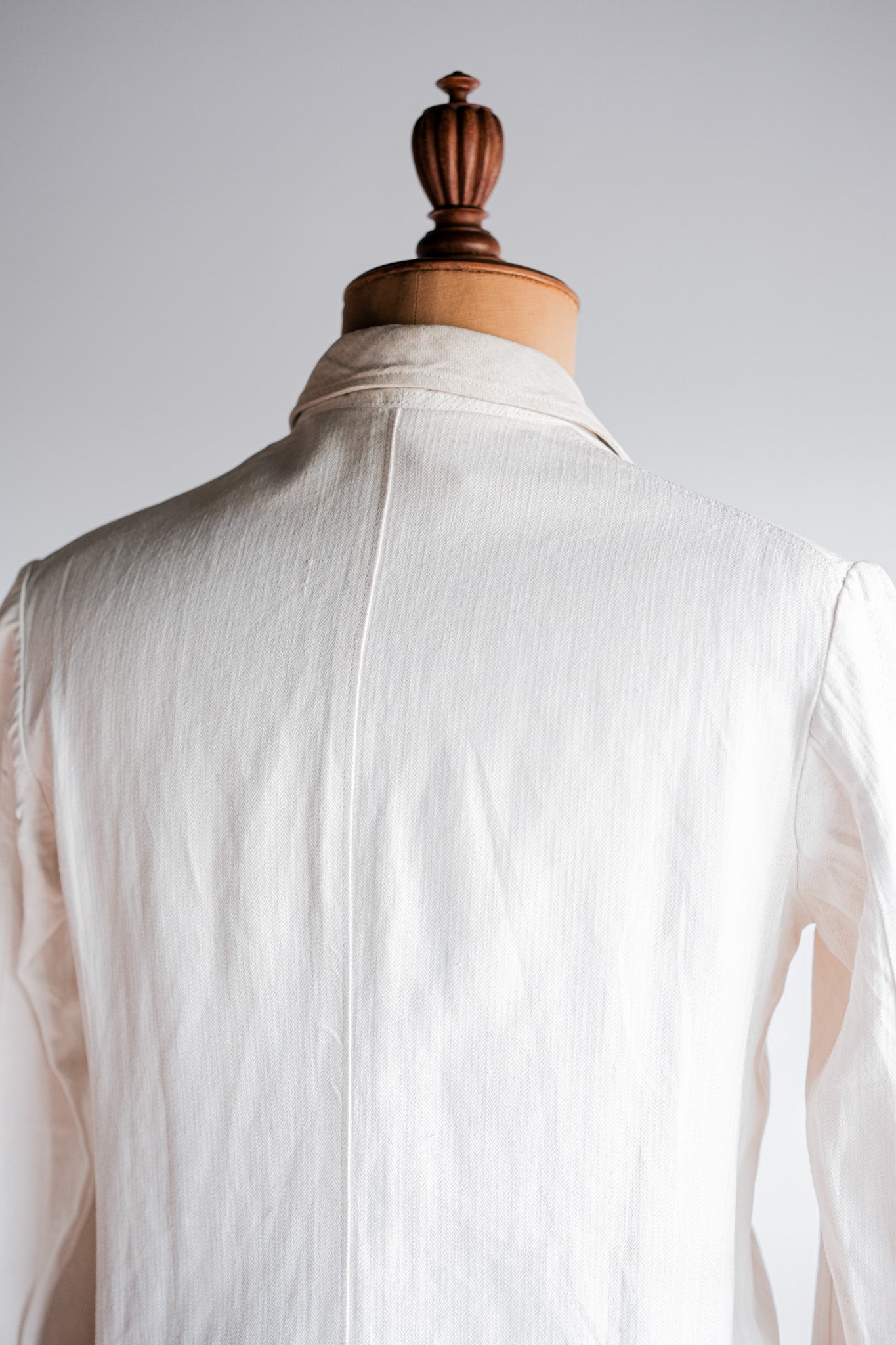 ［~40's］WWⅡ German Navy Drillich HBT Cotton Linen Officer Lapel Jacket "Kriegsmarine"