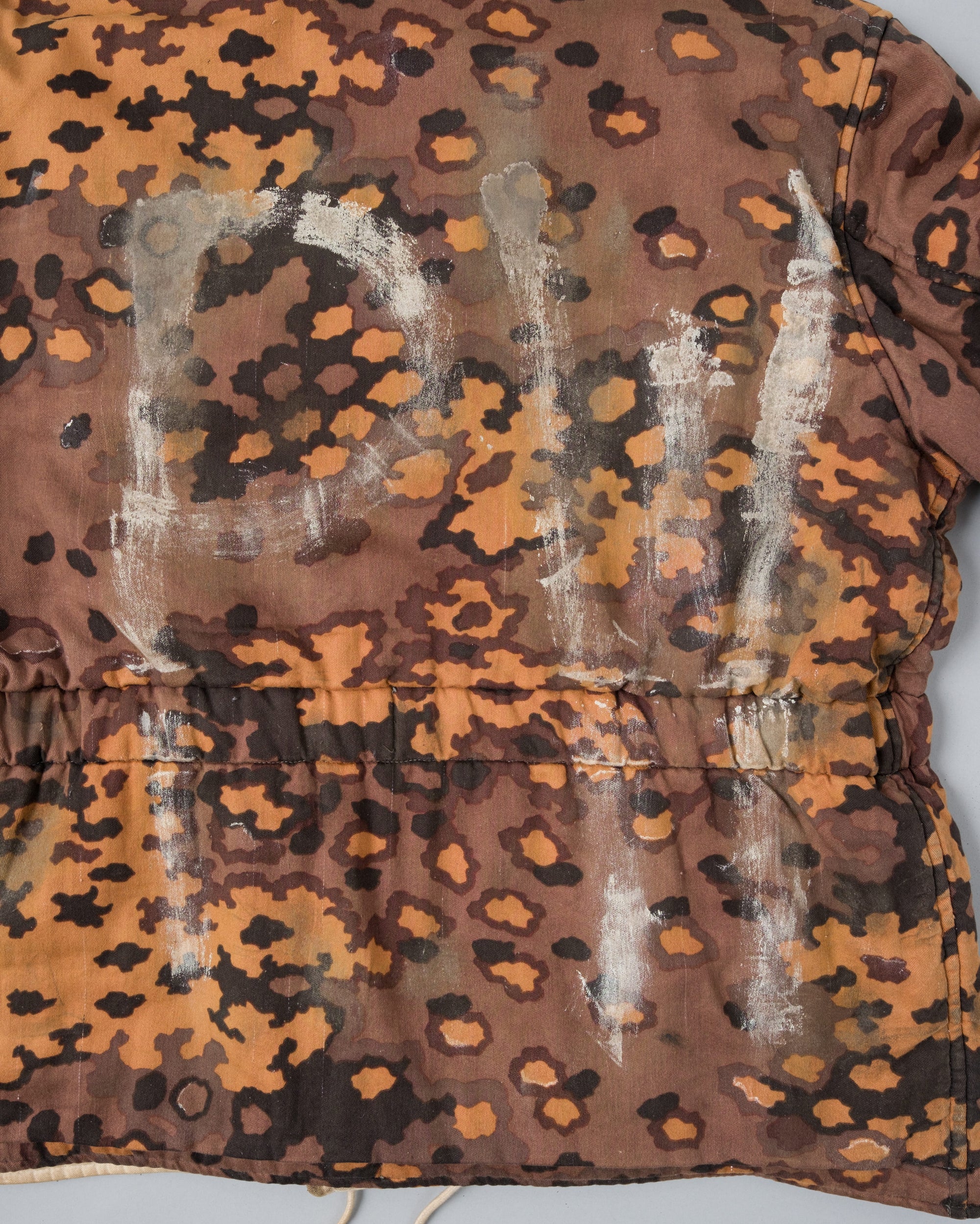 ［~90's］German Waffen-SS Type Autumn Oak Leaf Camouflage Reversible Winter Jacket "Prisoner of War" "Reproduction"