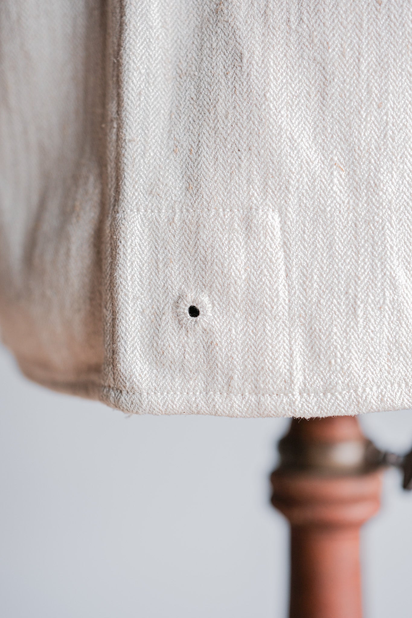 ［~40's］WWⅡ German Navy Drillich HBT Linen Sailor Smock Size.3 "Kriegsmarine" "Dead Stock"