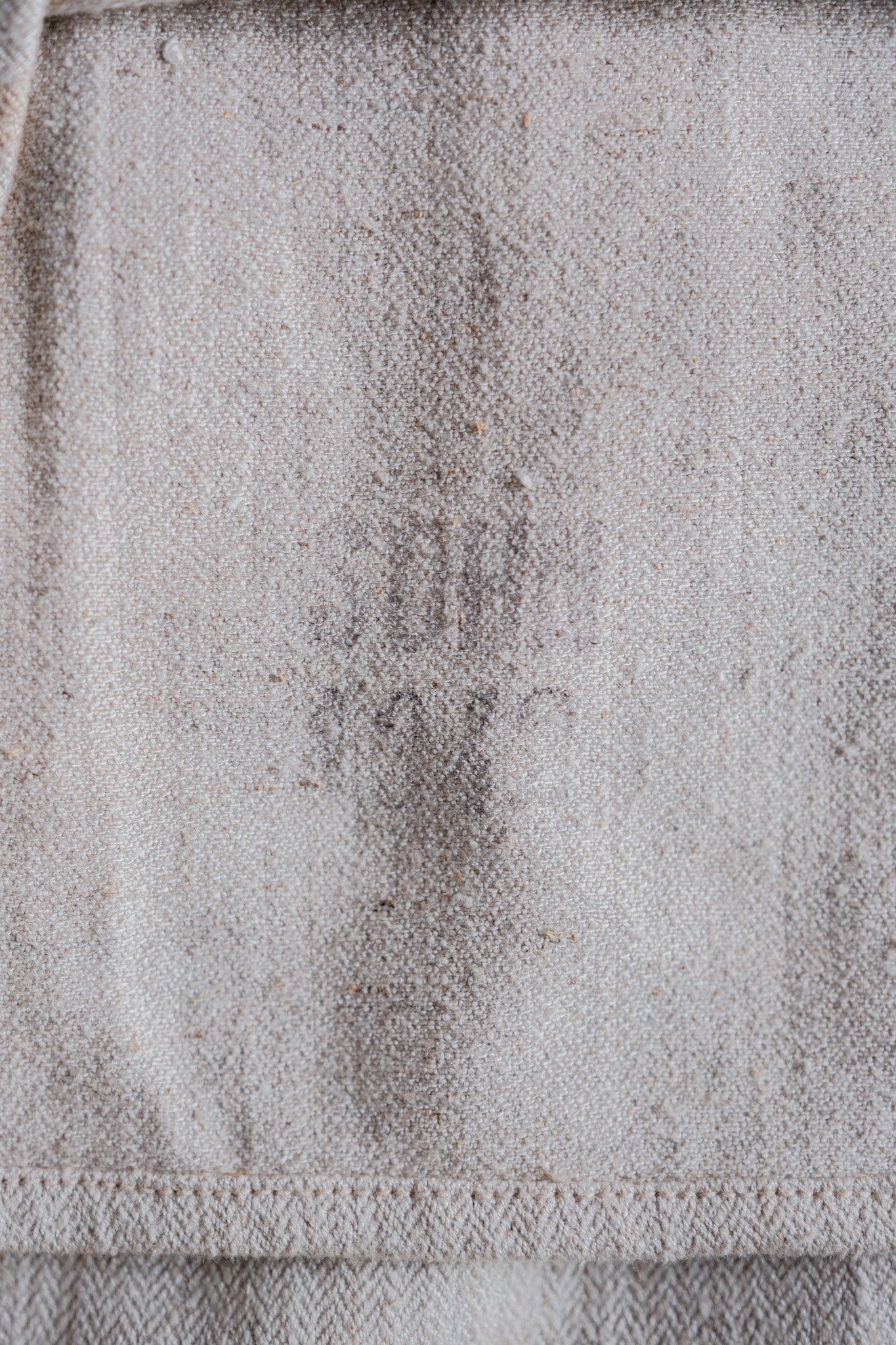 ［~40's］WWⅡ German Navy Drillich HBT Linen Sailor Smock Size.3 "Kriegsmarine" "Dead Stock"