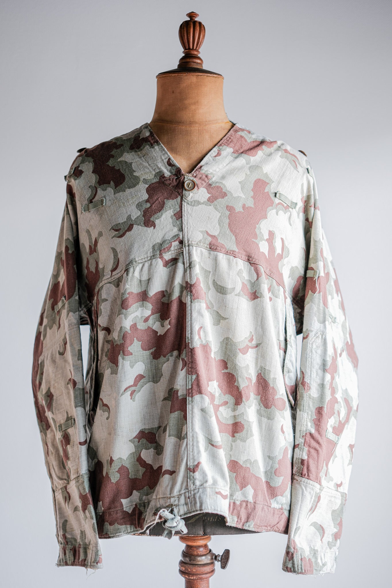 ［~50's］Czechoslovakian Army Clouds Camouflage Reversible Smock