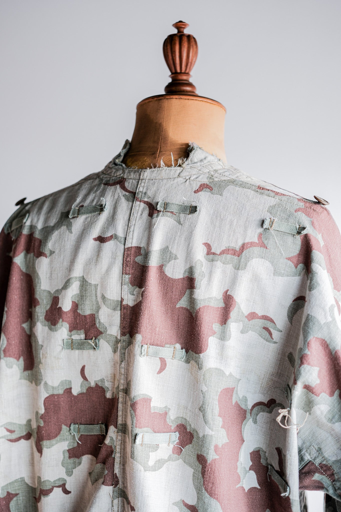 ［~50's］Czechoslovakian Army Clouds Camouflage Reversible Smock