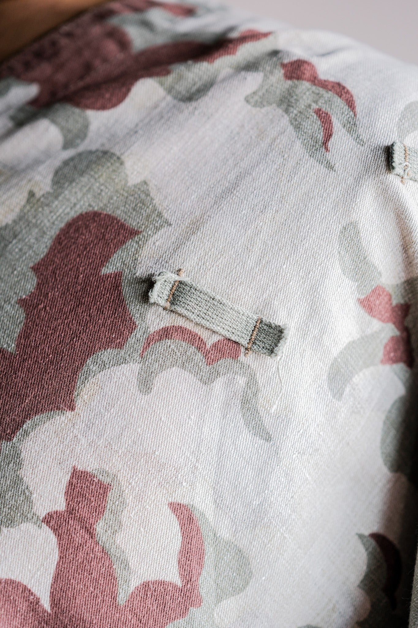 【~50's】Czechoslovakian Army Clouds Camouflage Reversible Smock