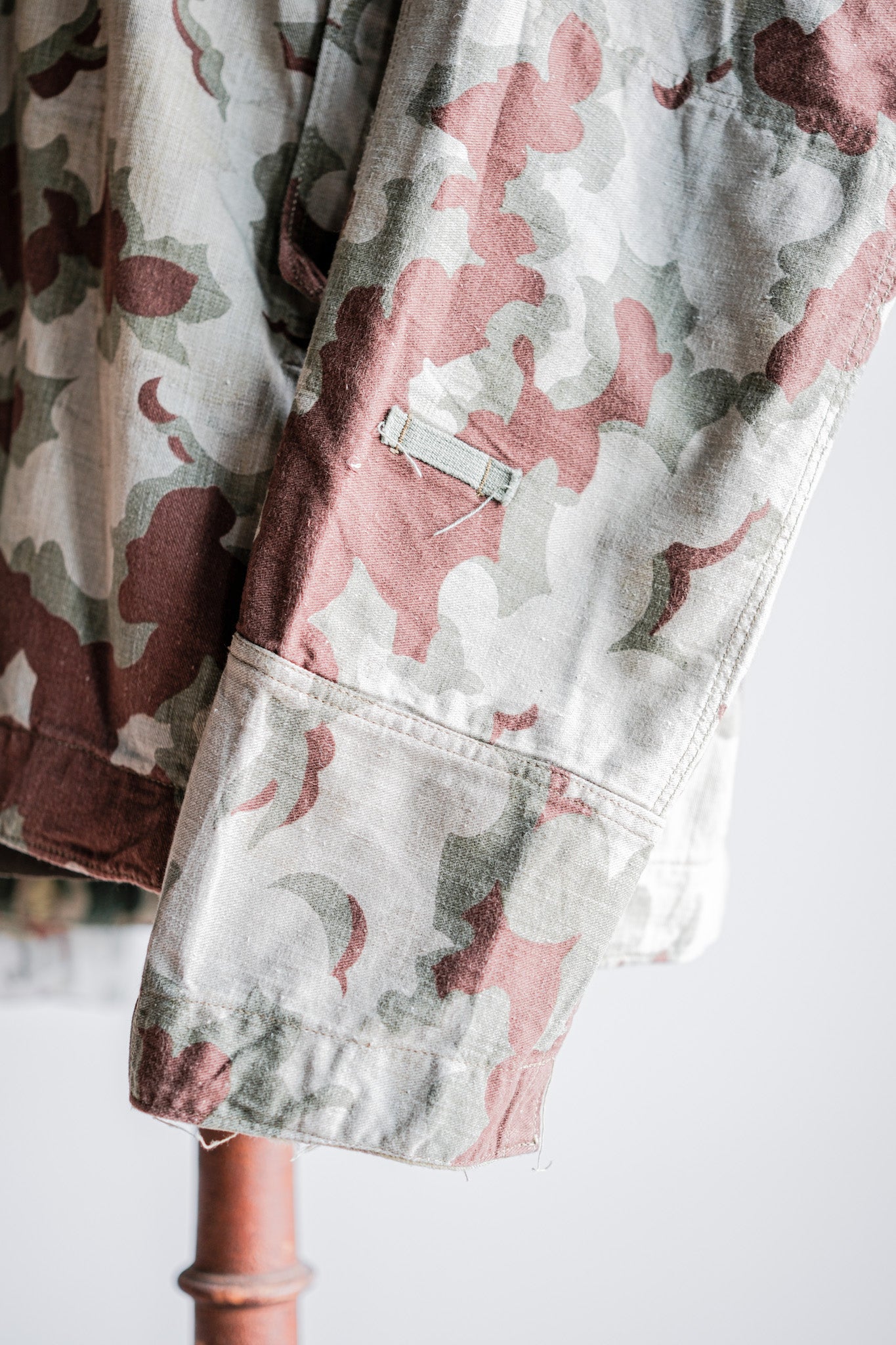 【~50's】Czechoslovakian Army Clouds Camouflage Reversible Smock