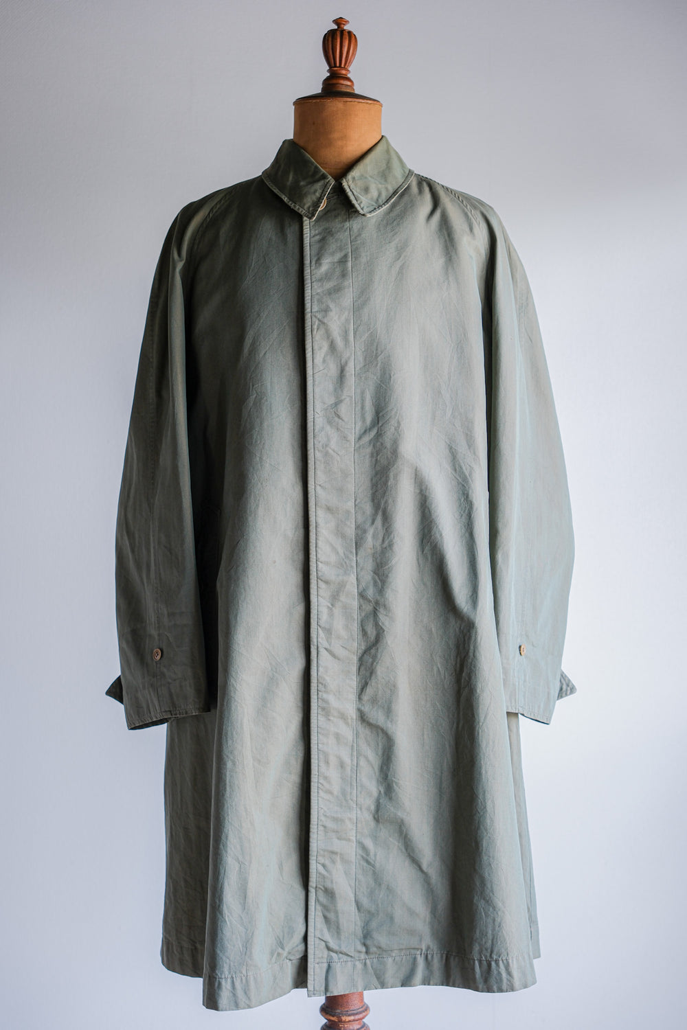 ［~50's］Vintage Burberrys Raglan Sleeve Balmacaan Coat C100 "TAMAMUSHI"