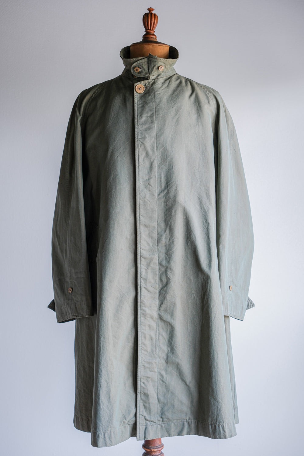 ［~50's］Vintage Burberrys Raglan Sleeve Balmacaan Coat C100 "TAMAMUSHI"