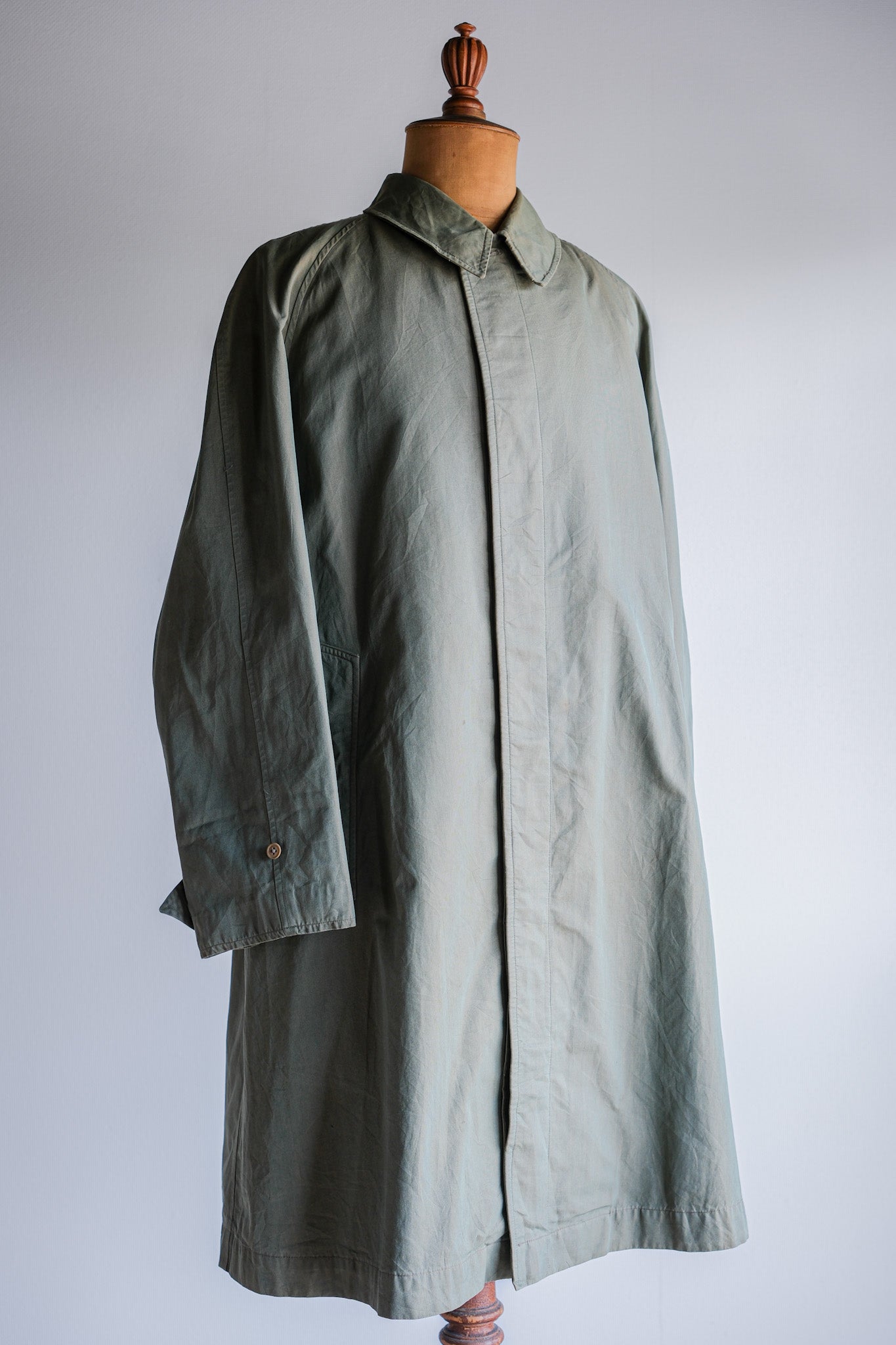 ［~50's］Vintage Burberrys Raglan Sleeve Balmacaan Coat C100 "TAMAMUSHI"