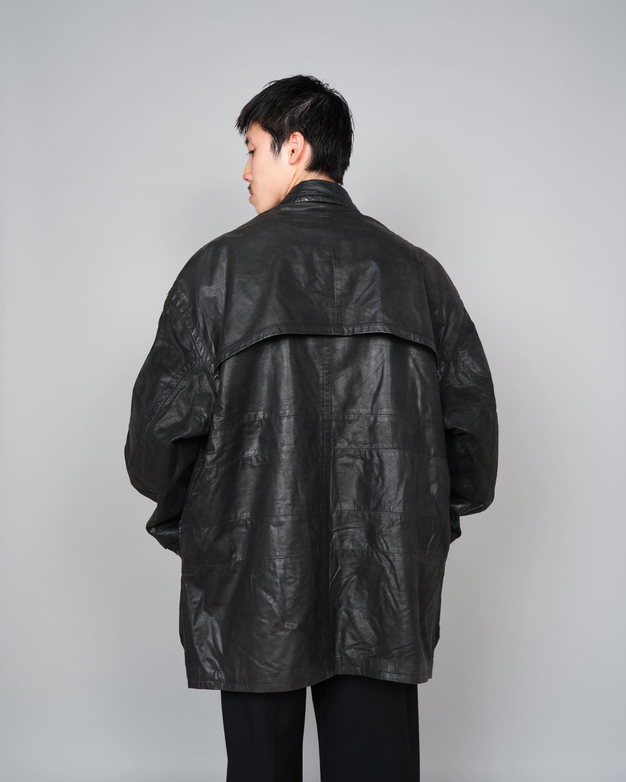 ［~90's］Old SERAPHIN Deerskin Leather Jacket Size.52 "MARIE-LOUISE 別注"