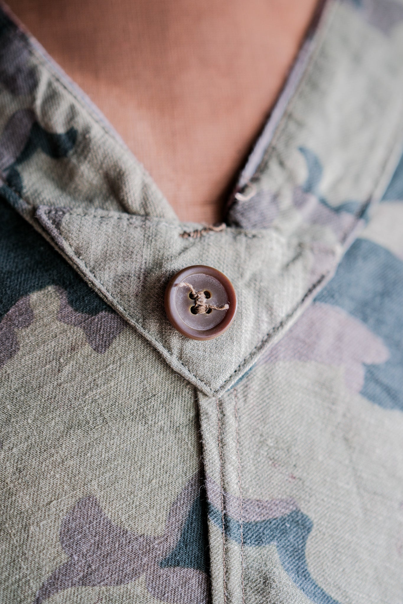 ［~50's］Czechoslovakian Army Clouds Camouflage Reversible Smock