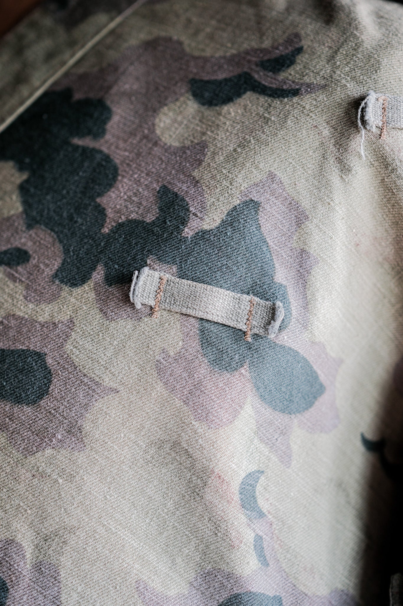 [~ 50's] Czechoslovakian Army Clouds Camouflage Reversible Smock