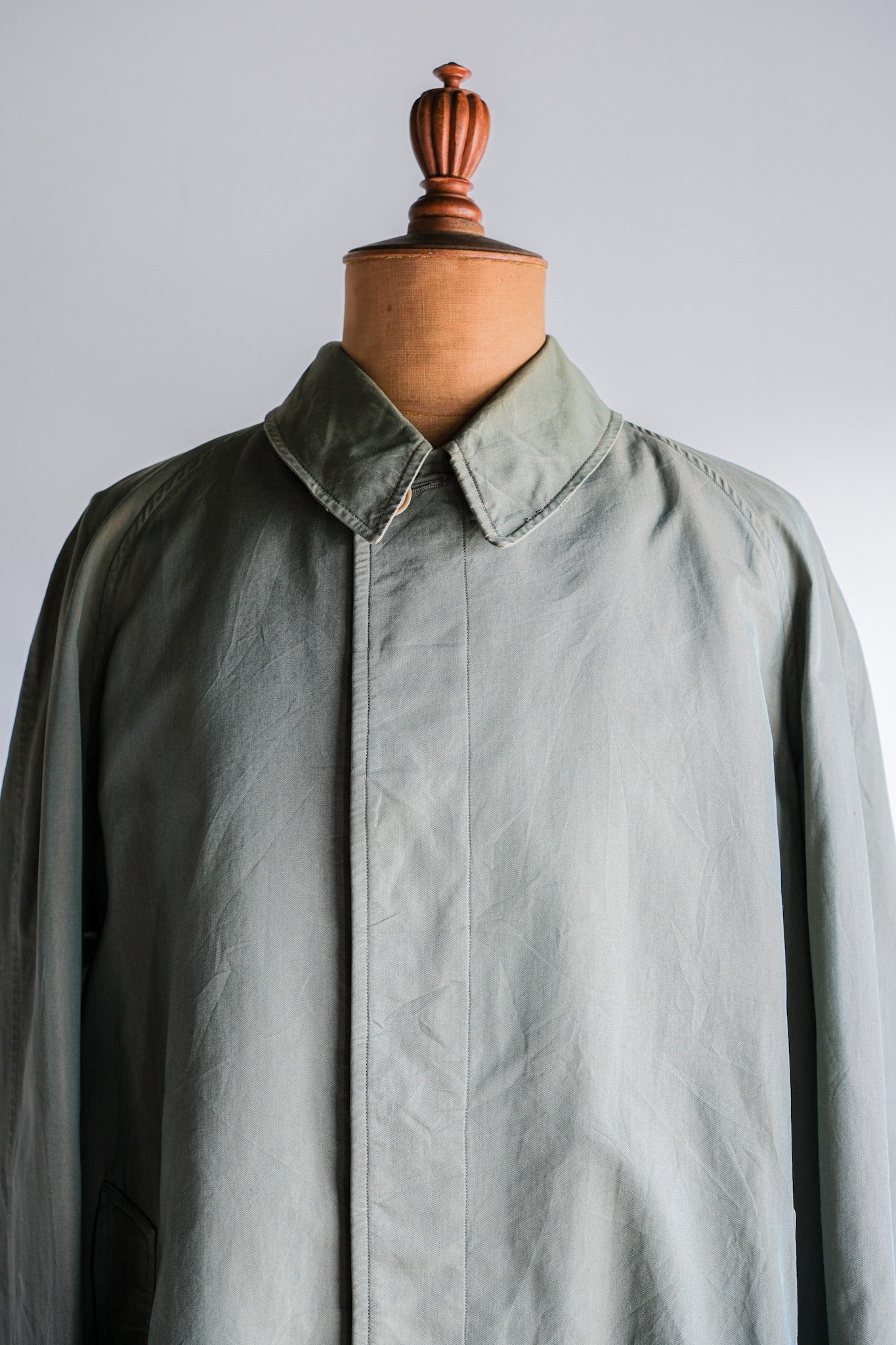 ［~50's］Vintage Burberrys Raglan Sleeve Balmacaan Coat C100 "TAMAMUSHI"
