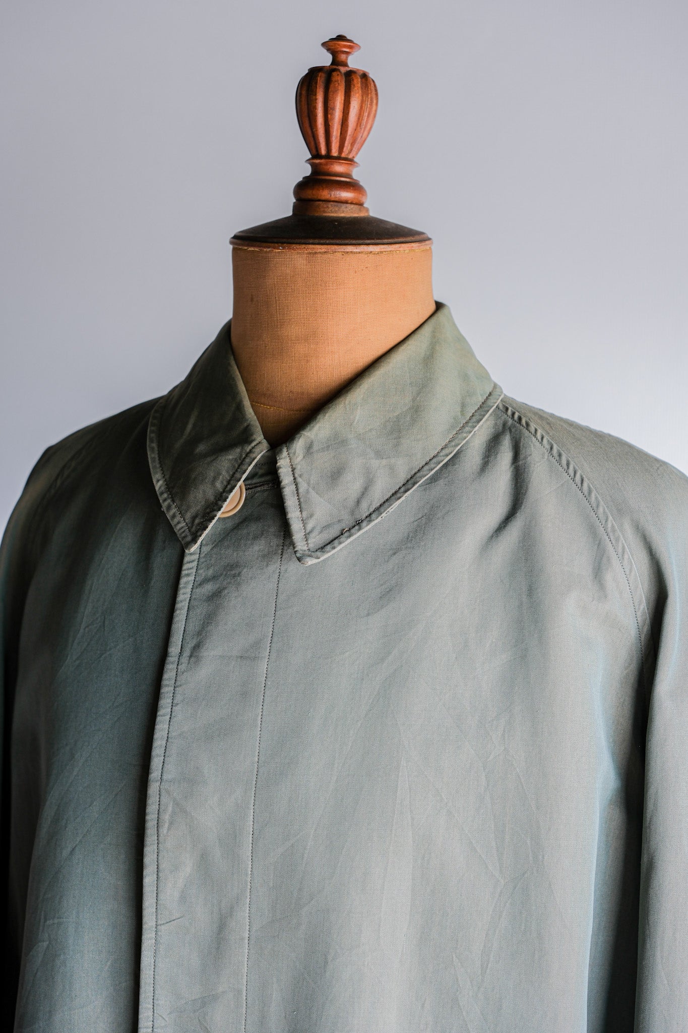 ［~50's］Vintage Burberrys Raglan Sleeve Balmacaan Coat C100 "TAMAMUSHI"