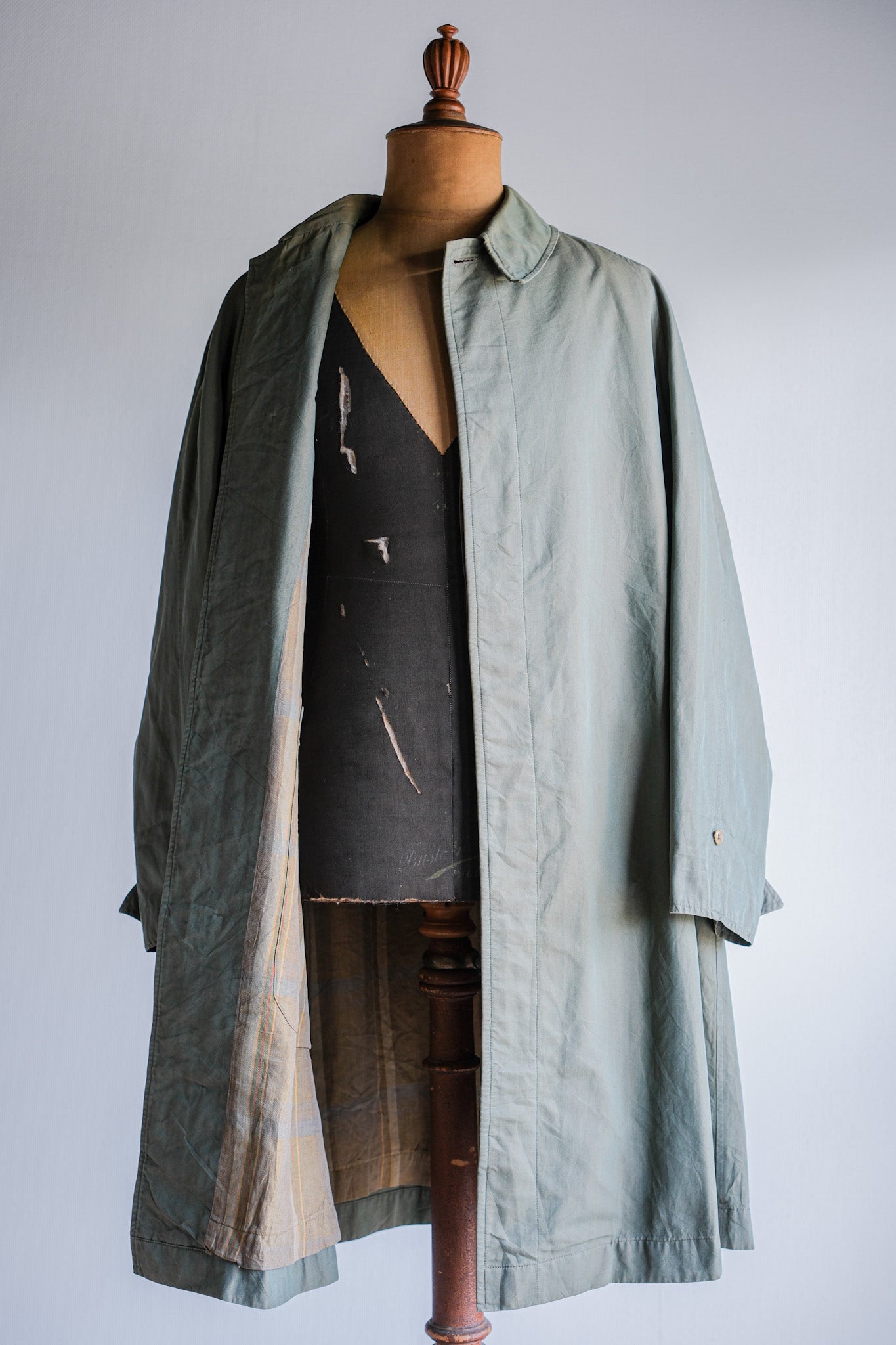 ［~50's］Vintage Burberrys Raglan Sleeve Balmacaan Coat C100 "TAMAMUSHI"