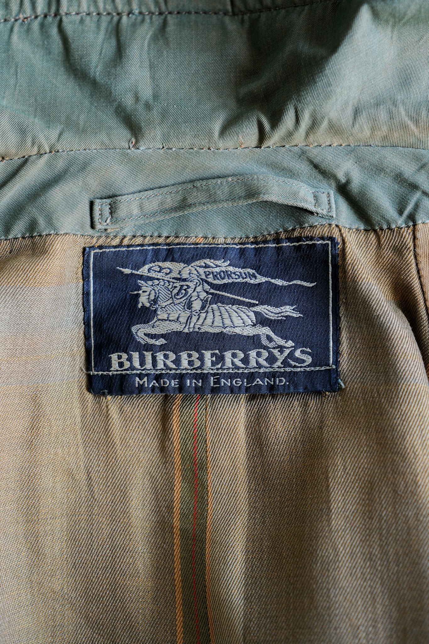 ［~50's］Vintage Burberrys Raglan Sleeve Balmacaan Coat C100 "TAMAMUSHI"