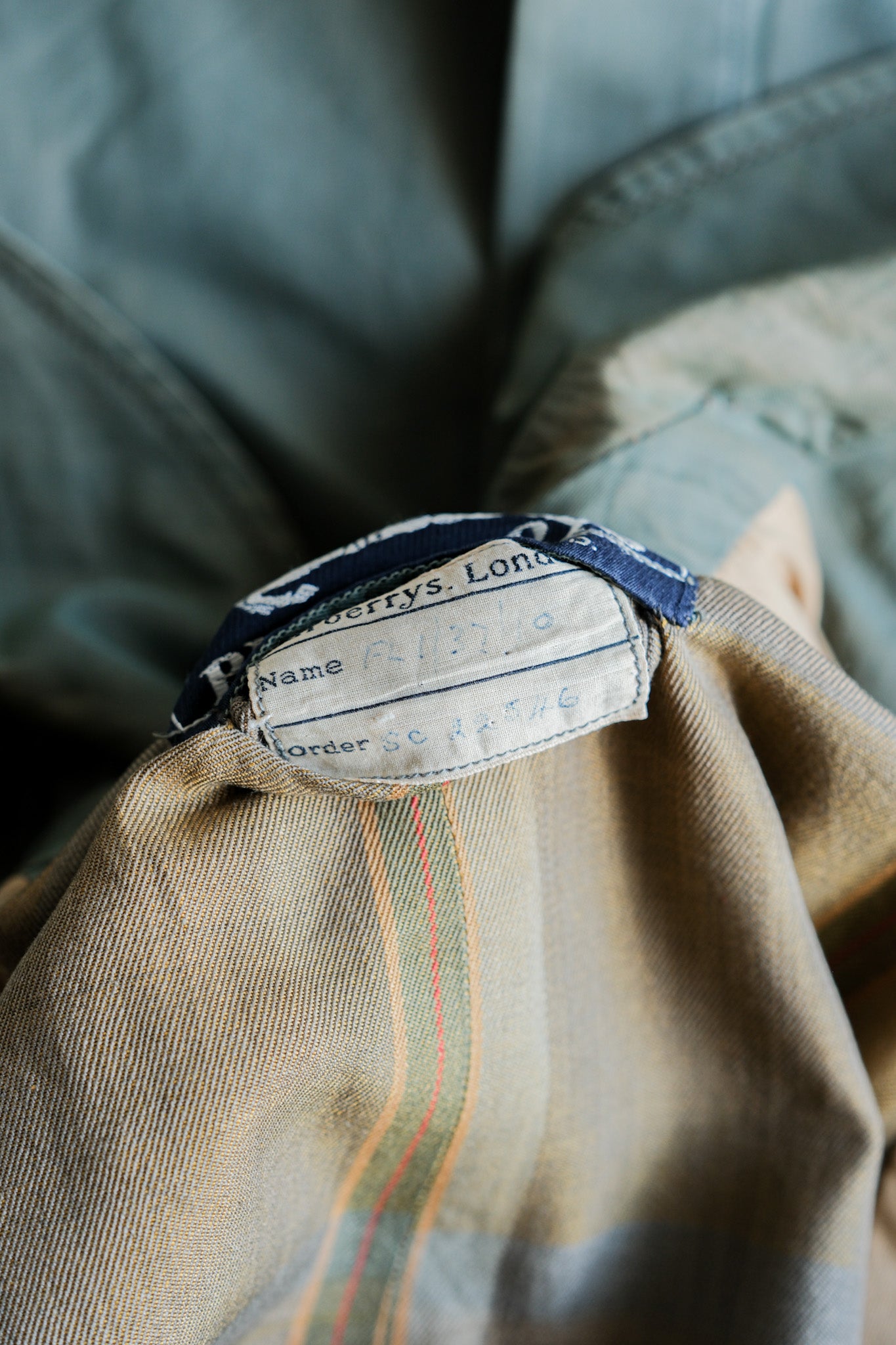 ［~50's］Vintage Burberrys Raglan Sleeve Balmacaan Coat C100 "TAMAMUSHI"
