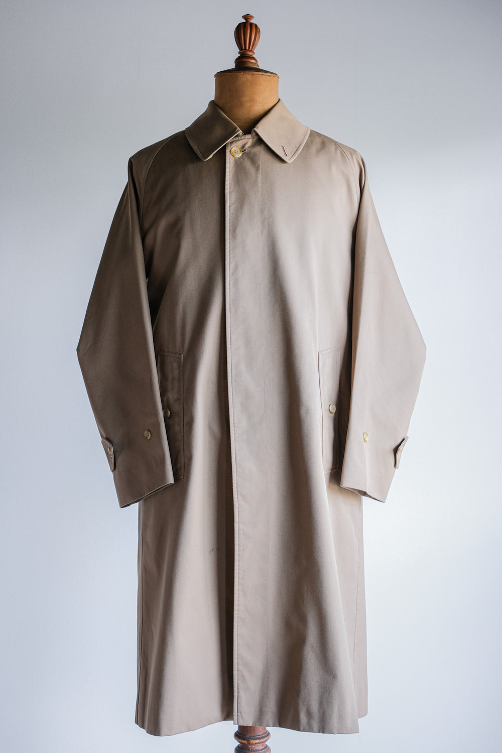 ［~70's］Vintage Burberrys Single Raglan Balmacaan Coat Size.42REG