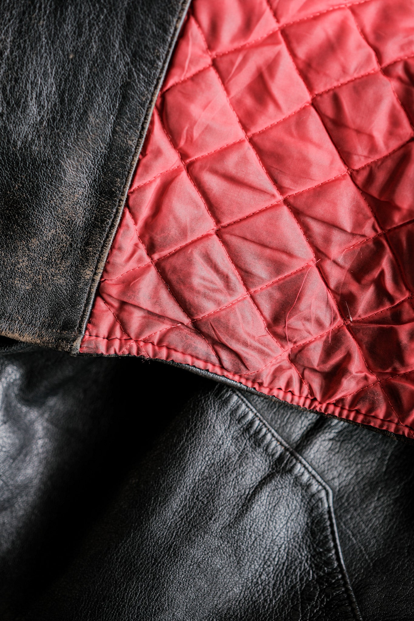 ［~60's］French Vintage Leather Riders Jacket "Jacques Motard"