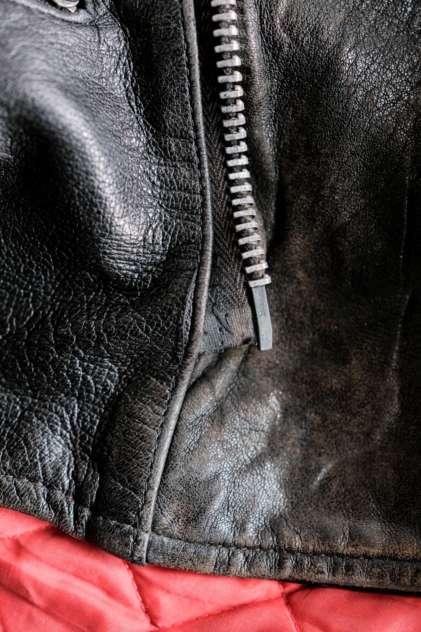 ［~60's］French Vintage Leather Riders Jacket "Jacques Motard"