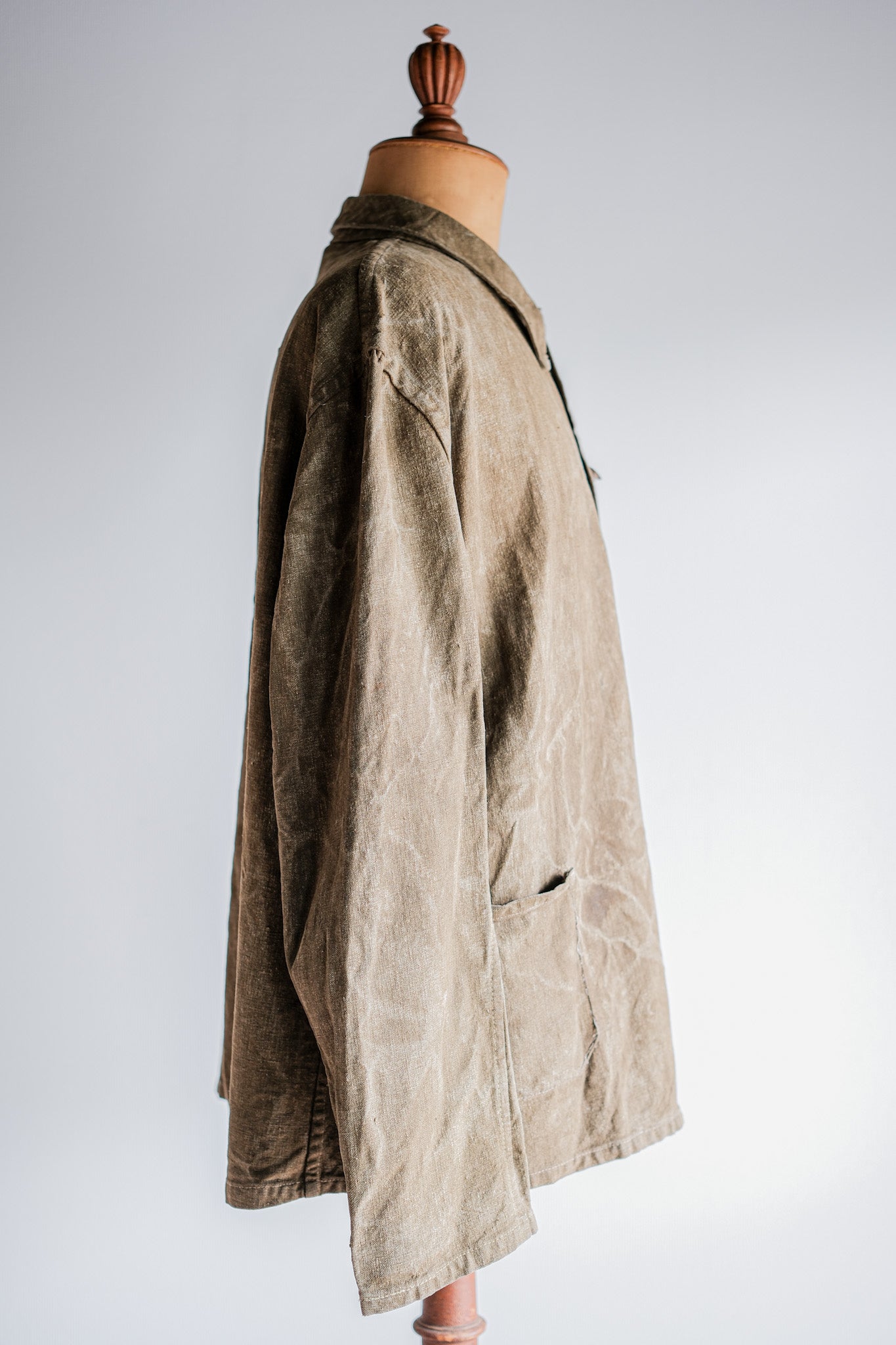 ［~40's］WWⅡ German Army Linen Work Jacket "Wehrmacht"