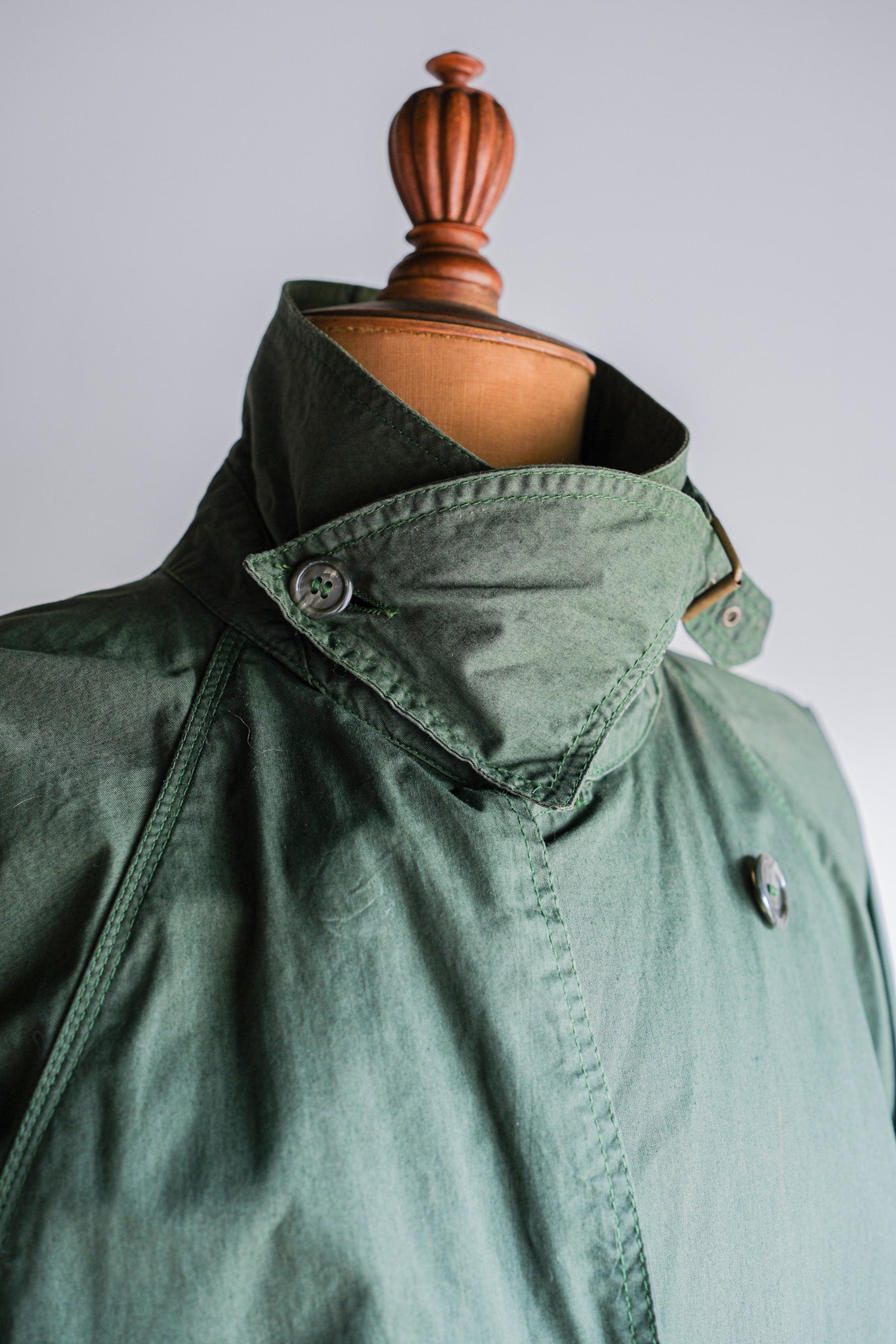 ［~90's］Old ARNYS PARIS Raglan Sleeve Trench Coat Size.52