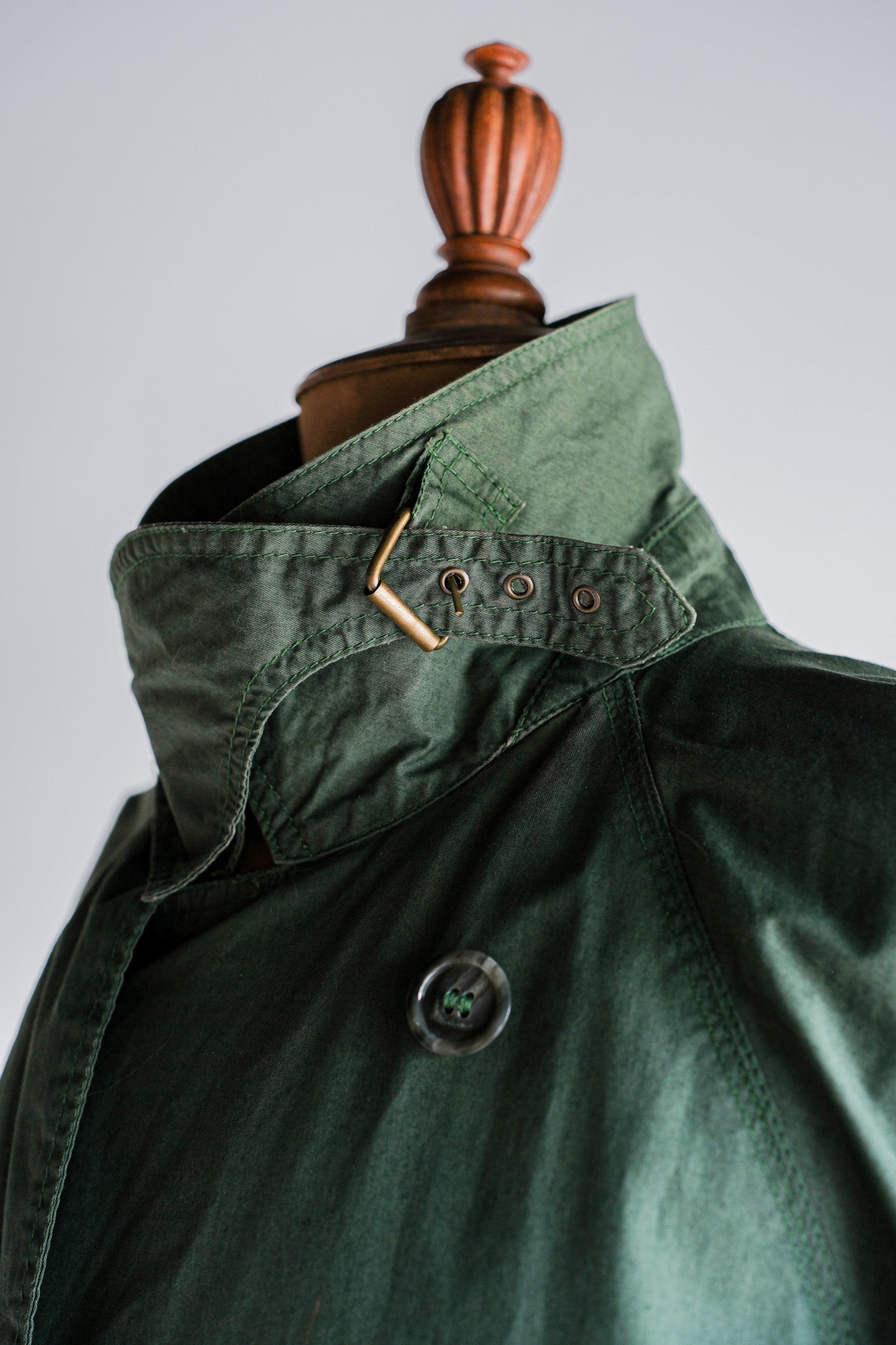 ［~90's］Old ARNYS PARIS Raglan Sleeve Trench Coat Size.52