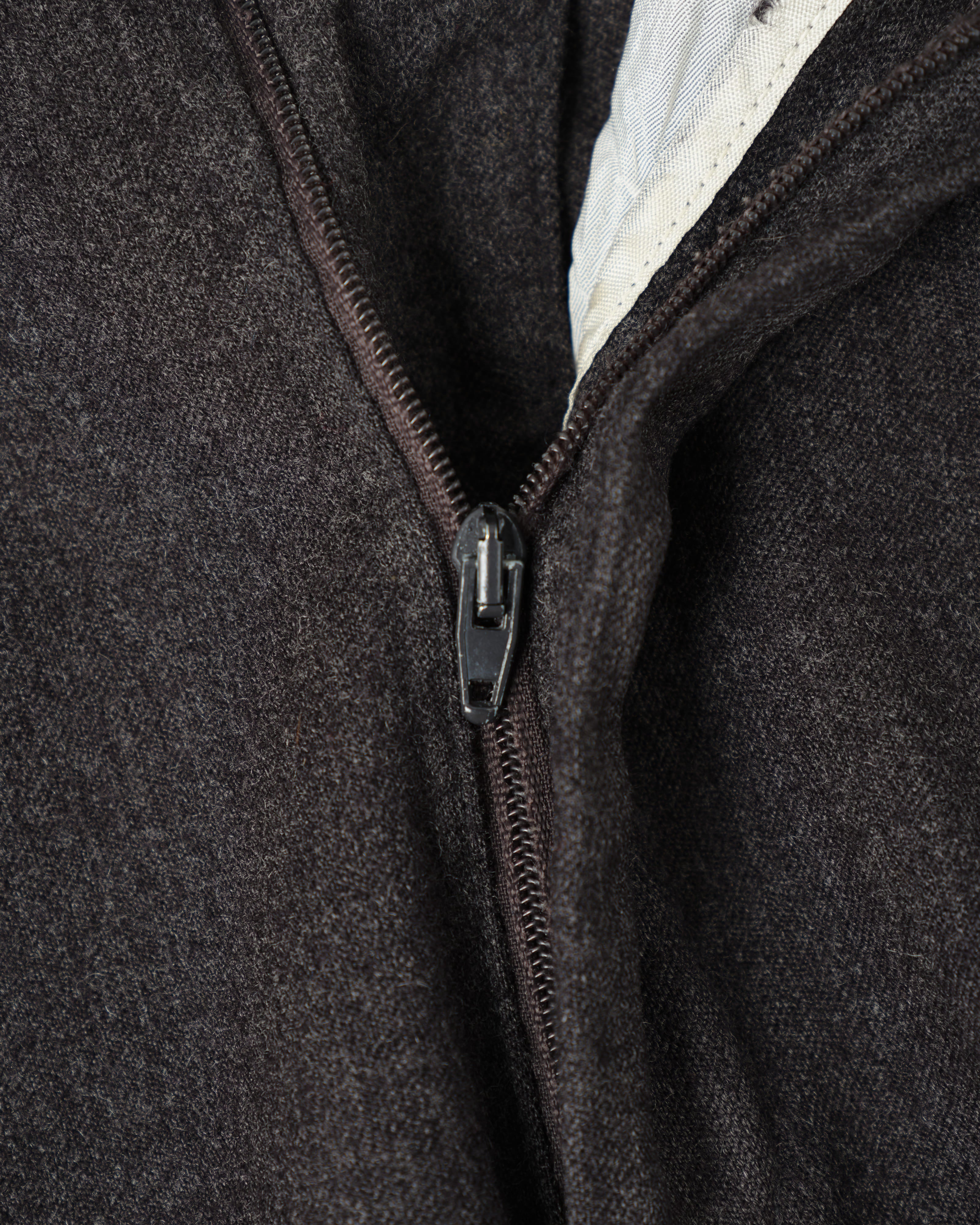 [~70's] Old GUCCI 2 Tuck Turn Up Wool Trousers Size.52