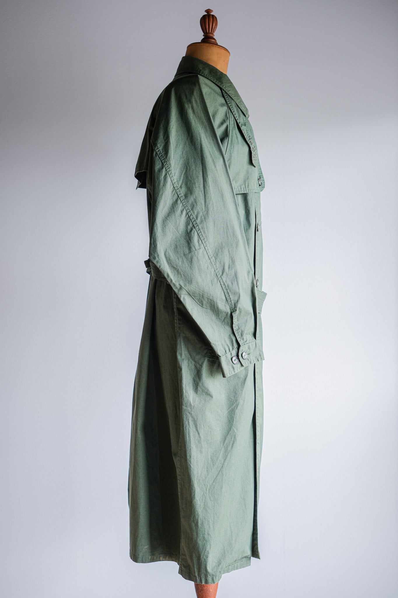 ［~90's］Old ARNYS PARIS Raglan Sleeve Trench Coat Size.52