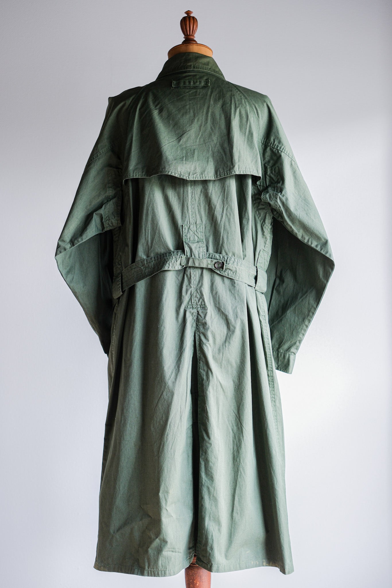 ［~90's］Old ARNYS PARIS Raglan Sleeve Trench Coat Size.52